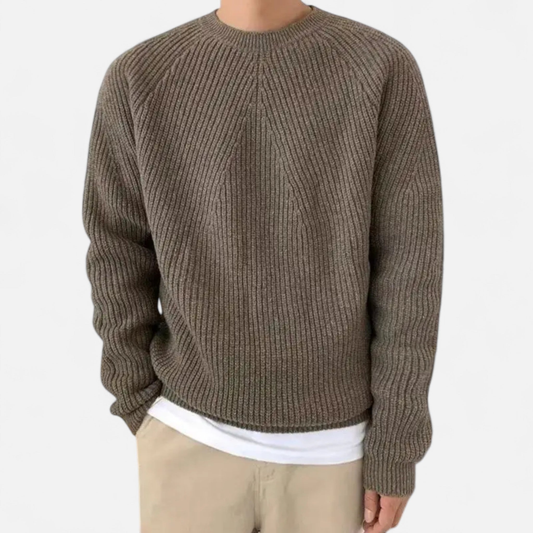 Ancienne Monde | Pull Homme Maille Décontractée Intemporelle