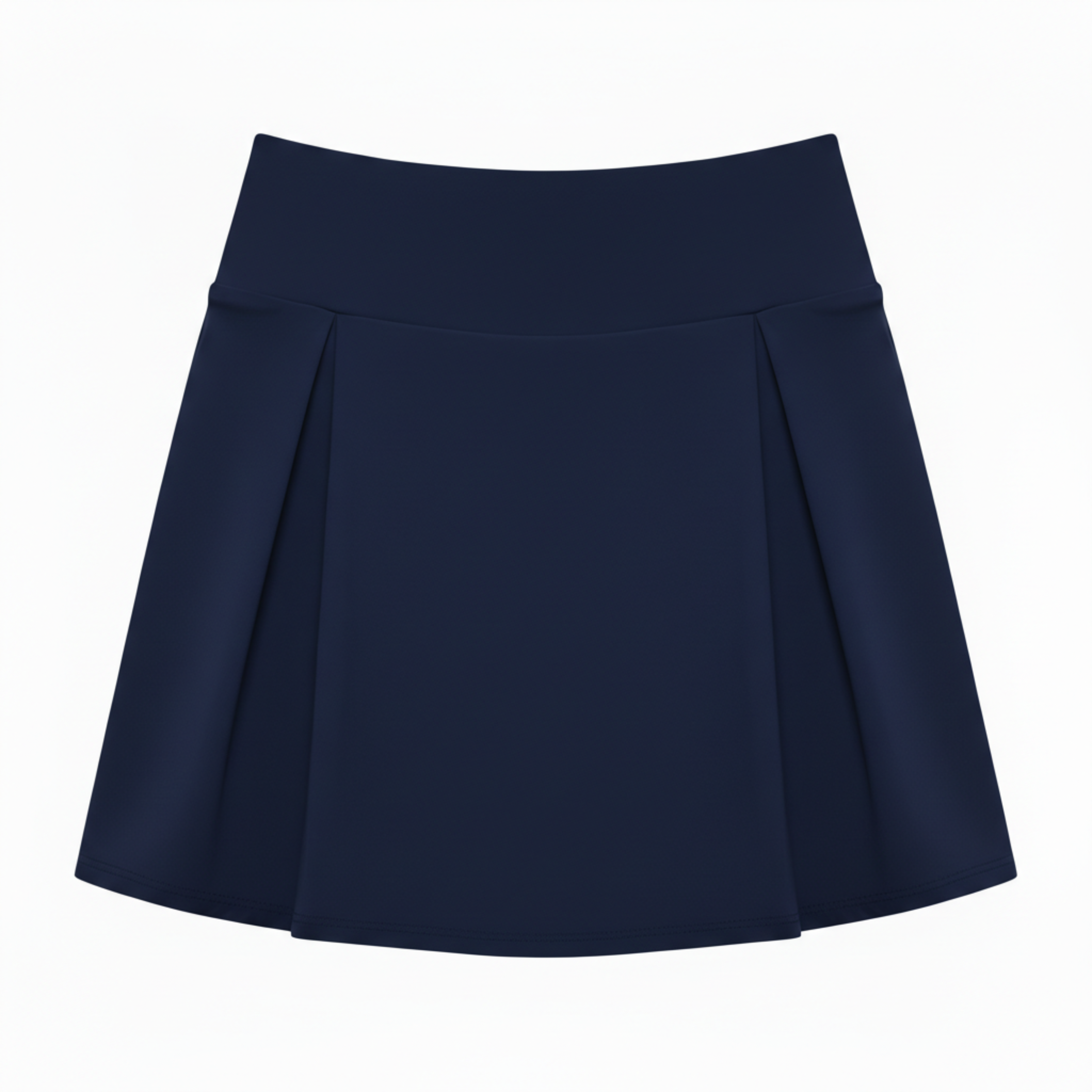 Mini falda-pantalón corta de talle alto para mujer con short integrado y alta elasticidad