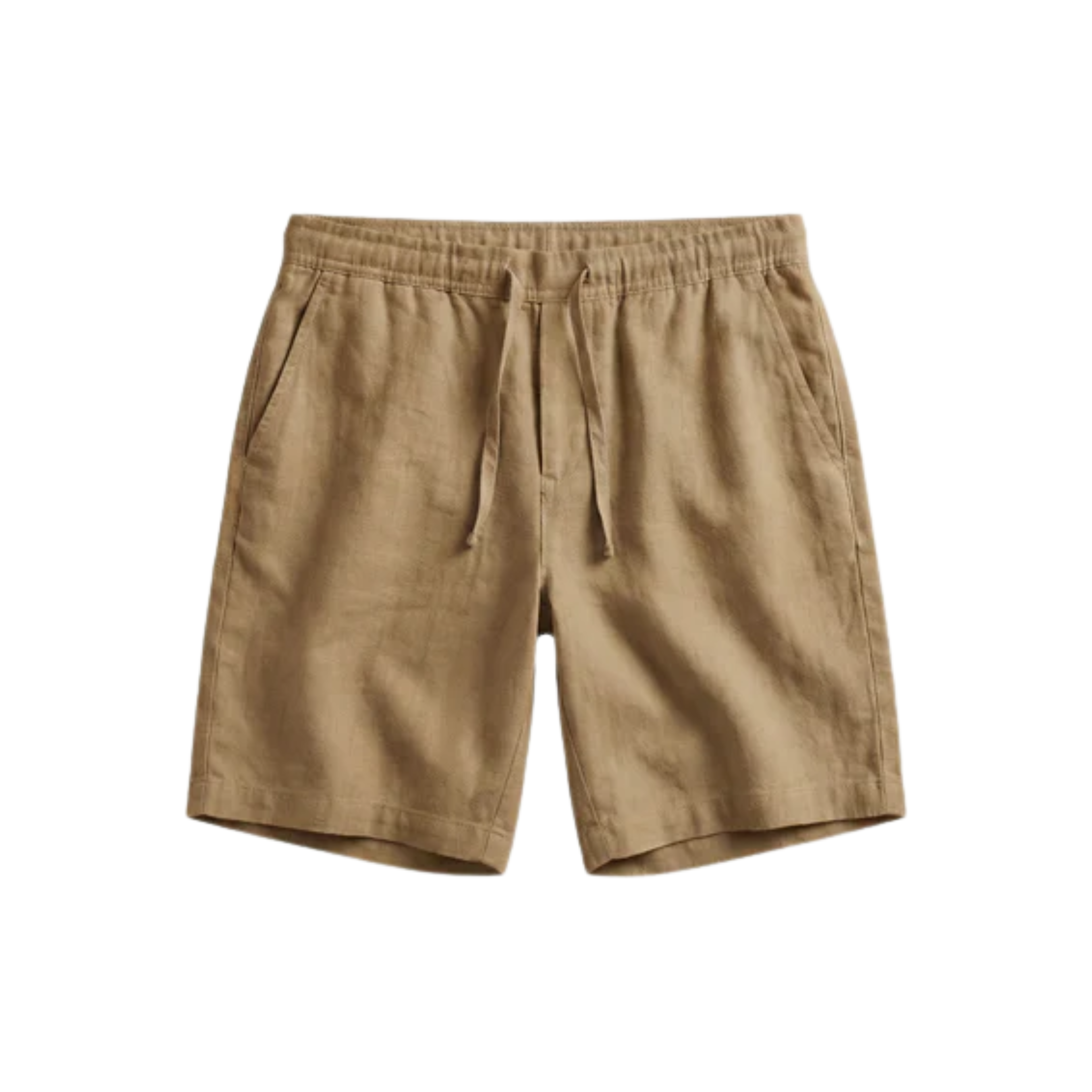 Short in lino per uomo — taglio casual — spiaggia e estate