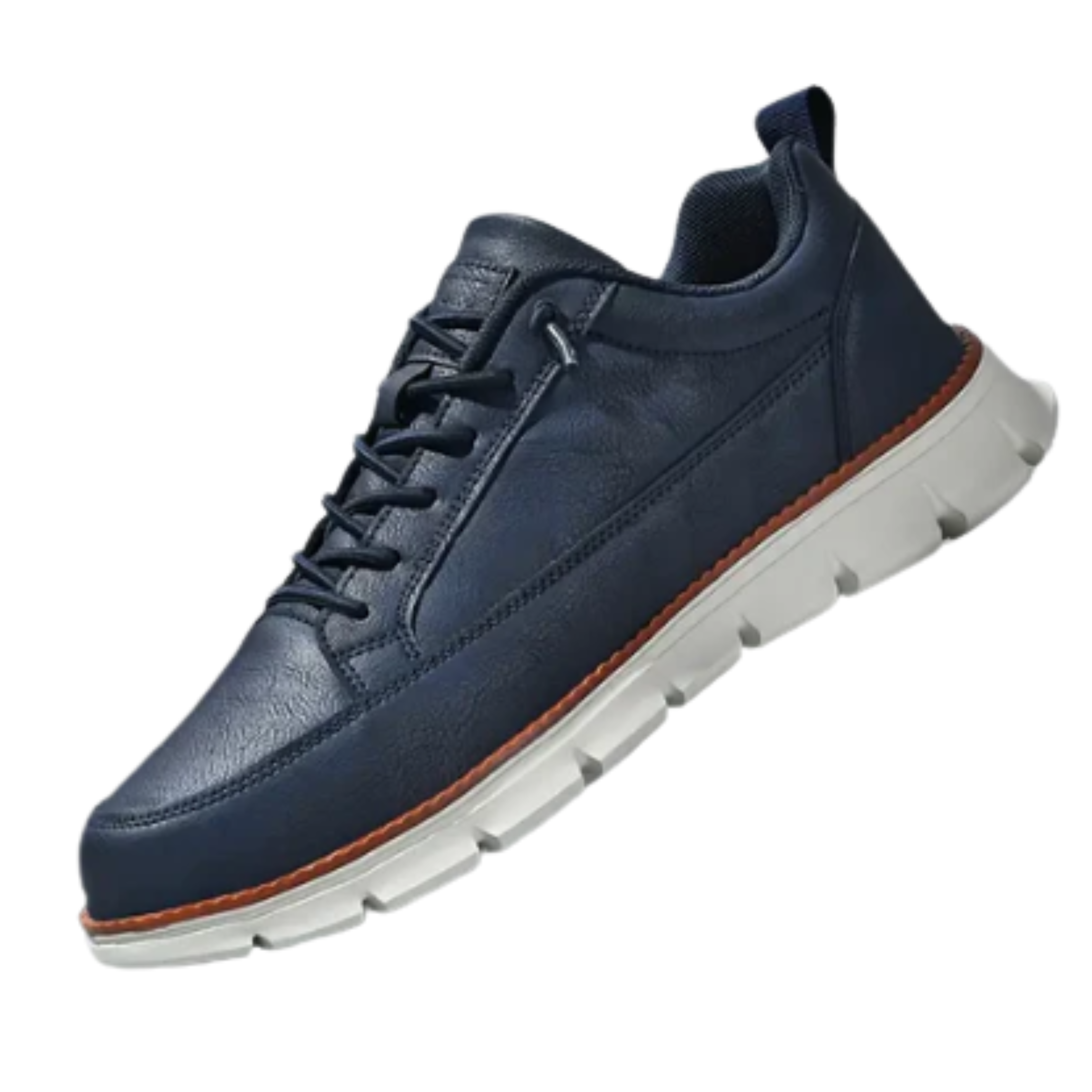 Men's shoes — soft leather flexible sole | urban walking