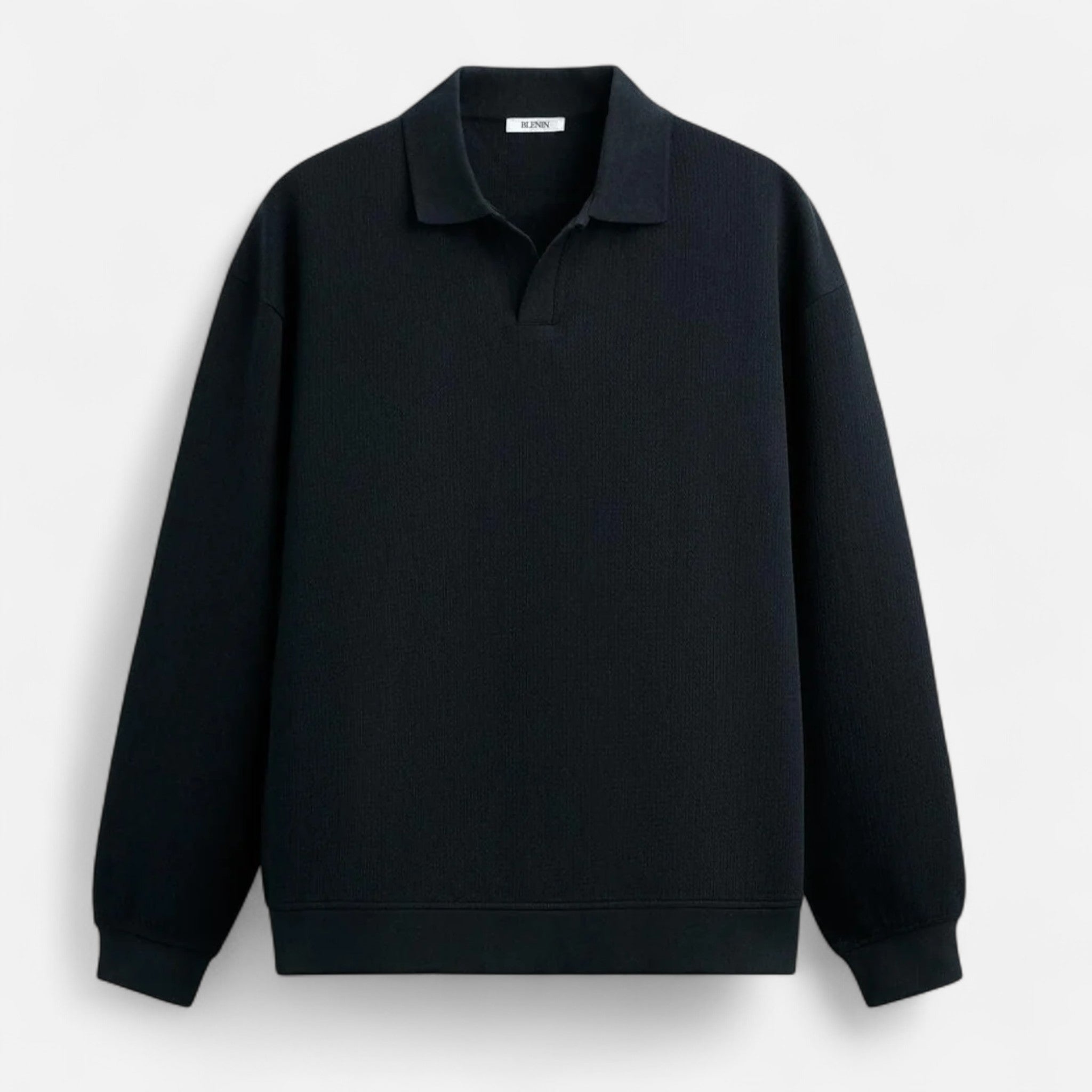 Ancienne Monde | Polo Homme Manches Longues Style Héritage