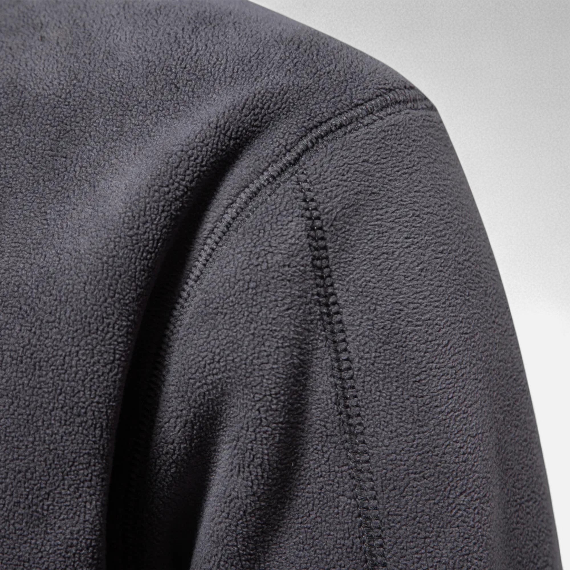 Ancienne Monde | Pull Zippé Homme Polaire Automne-Hiver