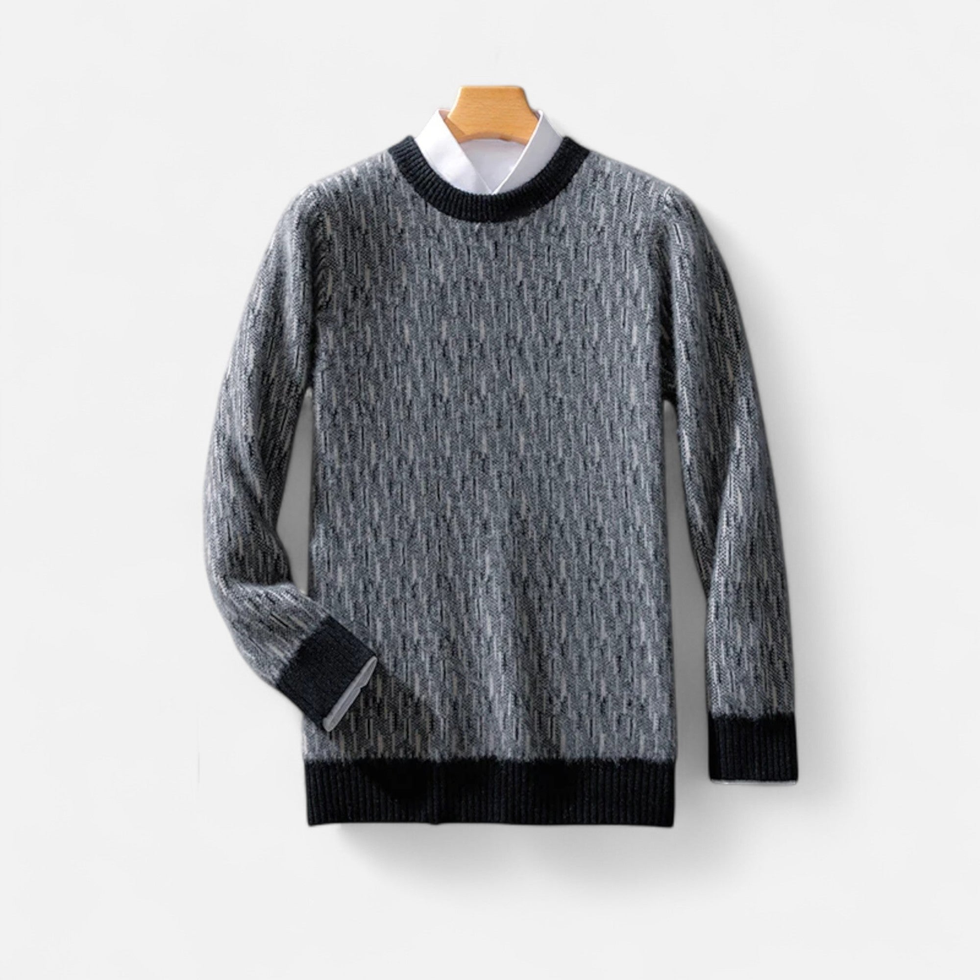 Ancienne Monde | Pull Homme Cachemire Col Rond Classique