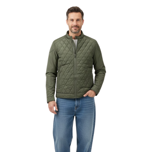 Cappotto Uomo Classico Spesso in Cotone Imbottito