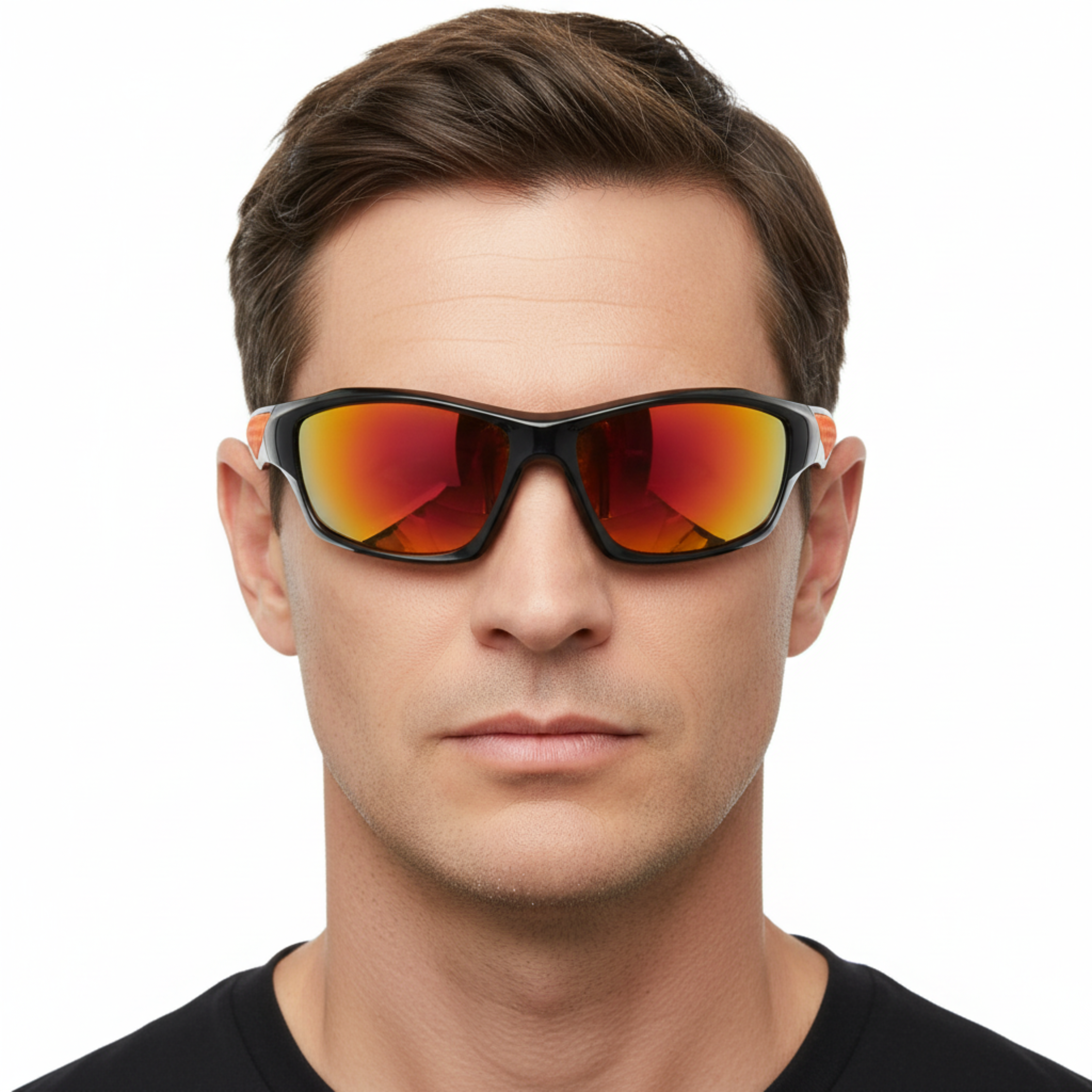 Gafas de Sol Deportivas Polarizadas Protección UV400 Montura Redonda Unisex