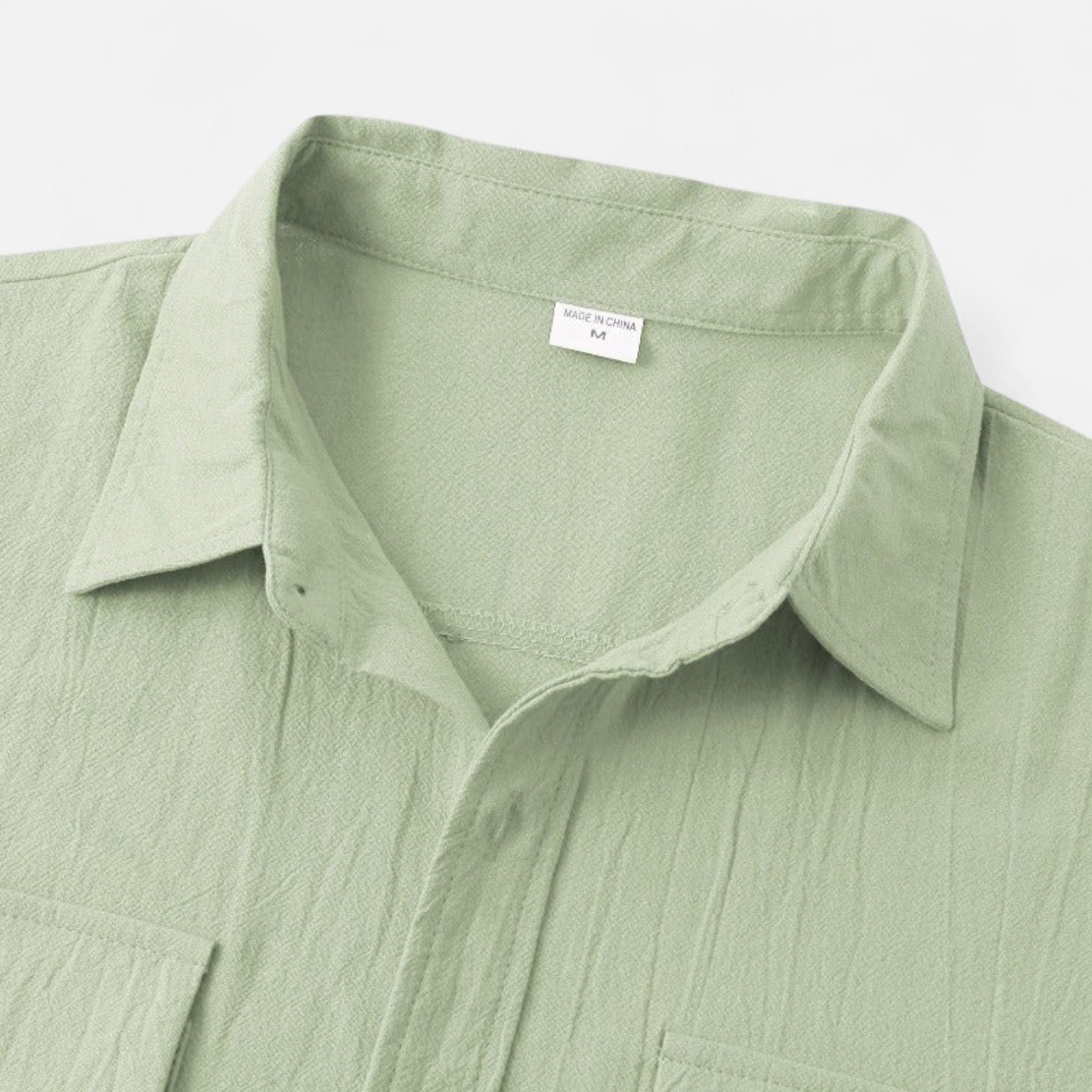 Ancient World | Short Sleeve Linen Shirt for Men – Lightness and Structured Elegance
