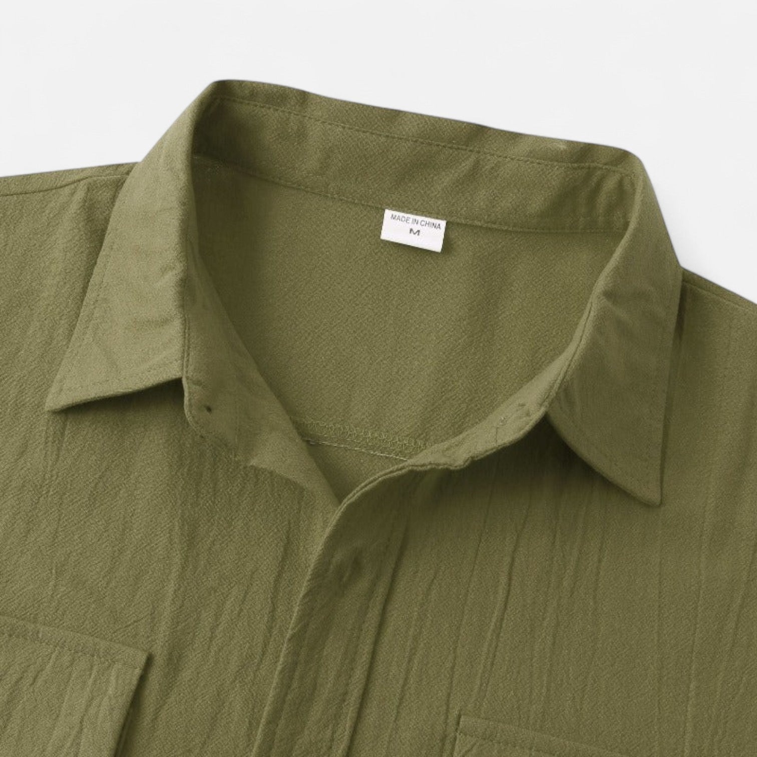 Ancient World | Short Sleeve Linen Shirt for Men – Lightness and Structured Elegance