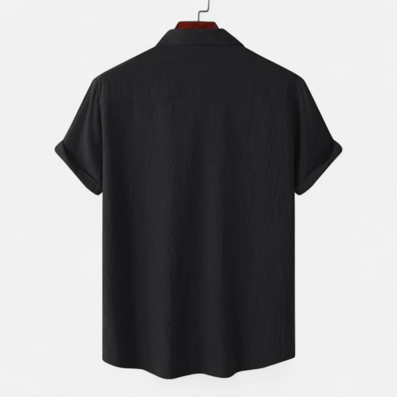 Ancient World | Short Sleeve Linen Shirt for Men – Lightness and Structured Elegance
