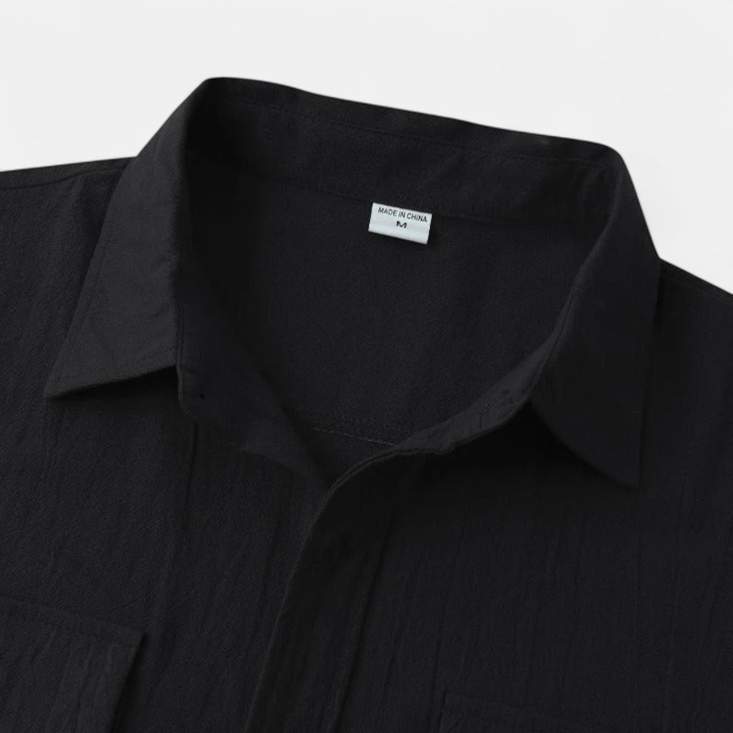 Ancient World | Short Sleeve Linen Shirt for Men – Lightness and Structured Elegance
