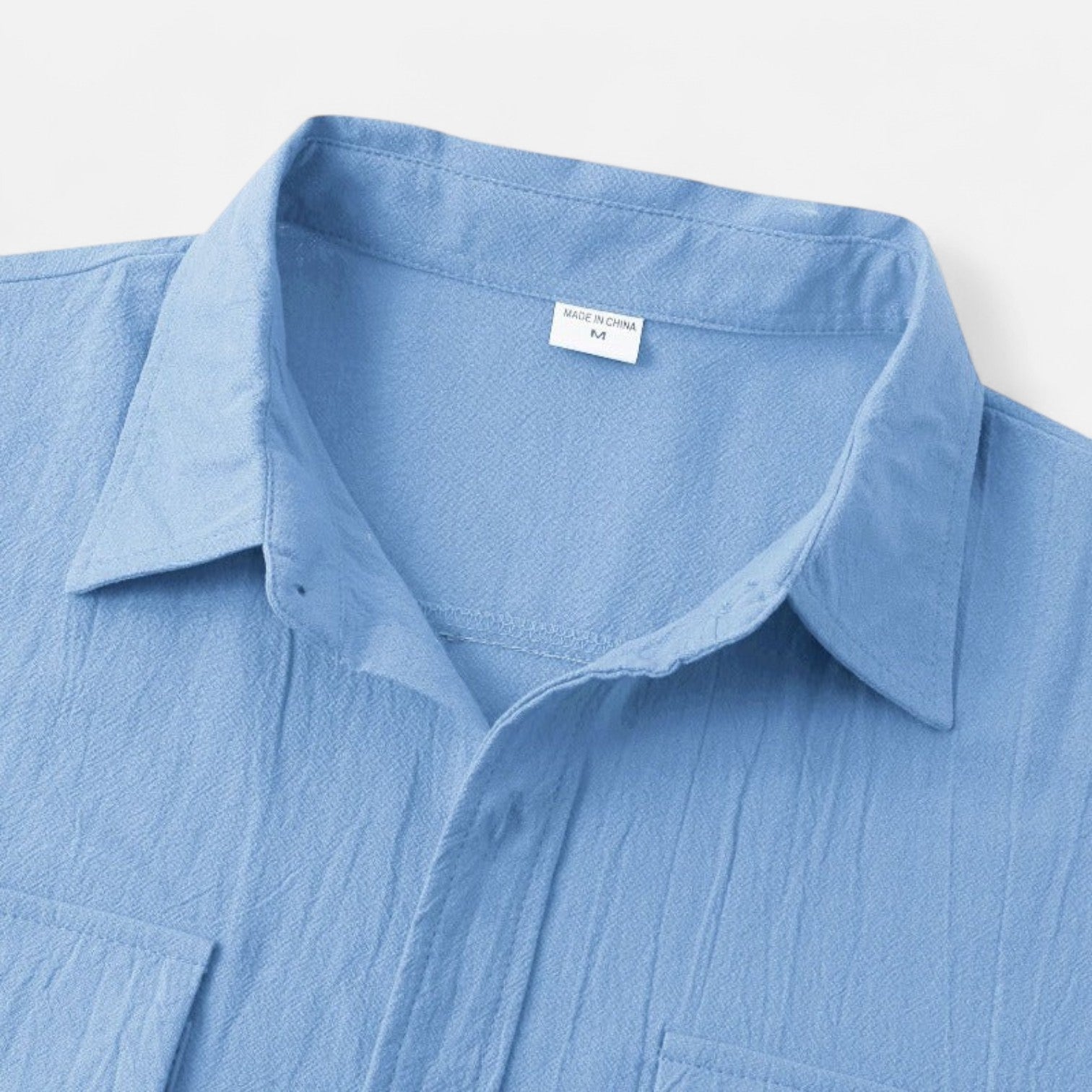Ancient World | Short Sleeve Linen Shirt for Men – Lightness and Structured Elegance