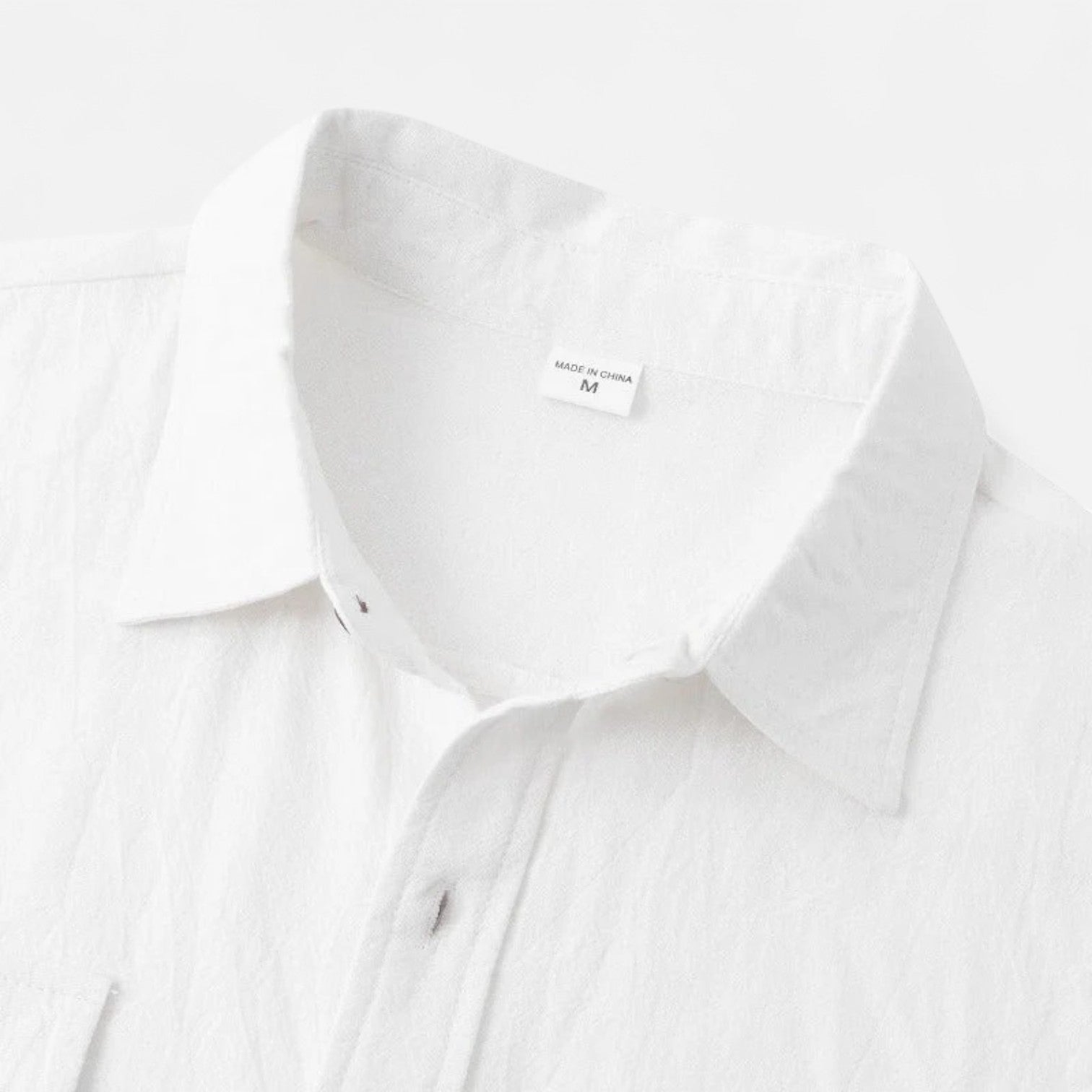 Ancient World | Short Sleeve Linen Shirt for Men – Lightness and Structured Elegance