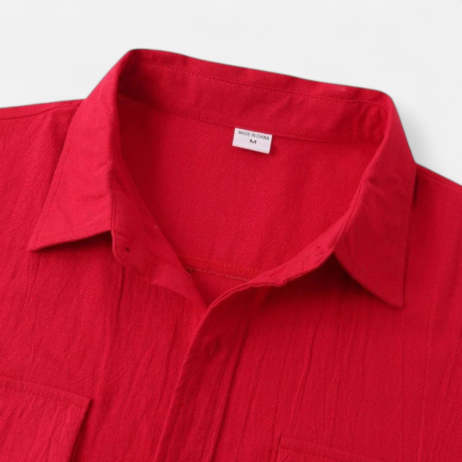 Ancient World | Short Sleeve Linen Shirt for Men – Lightness and Structured Elegance