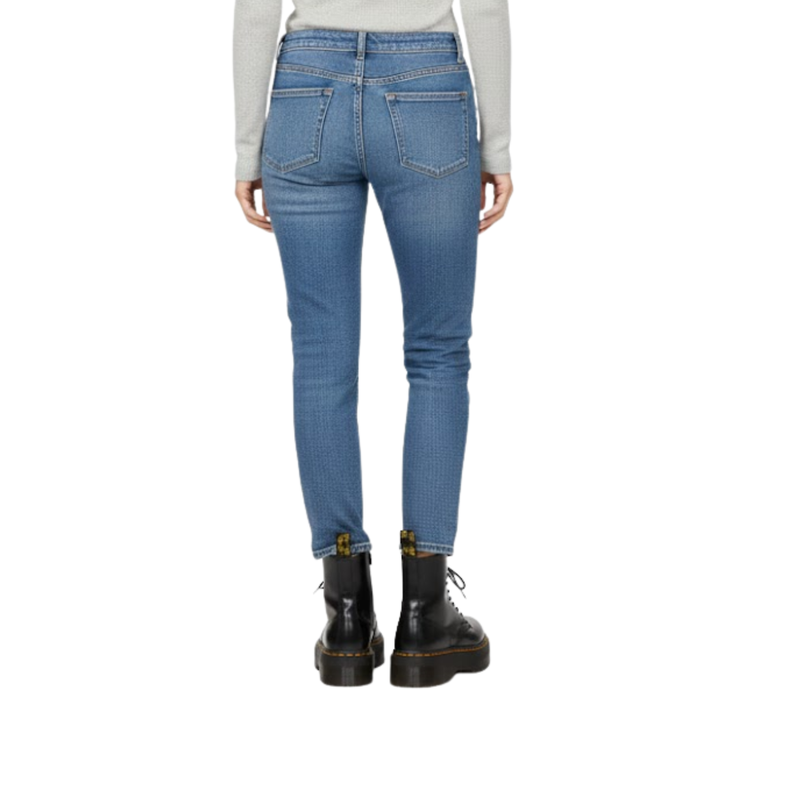 Women's Fashion Leather Chelsea Punk Goth High Platform Boots