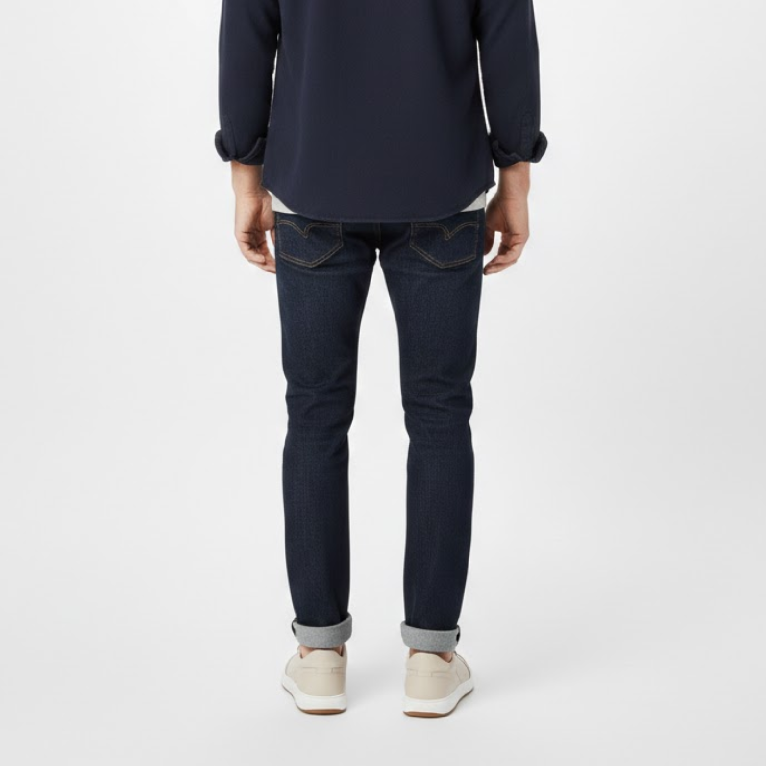 Baskets de ville en cuir pour homme chaussures décontractées à semelle souple