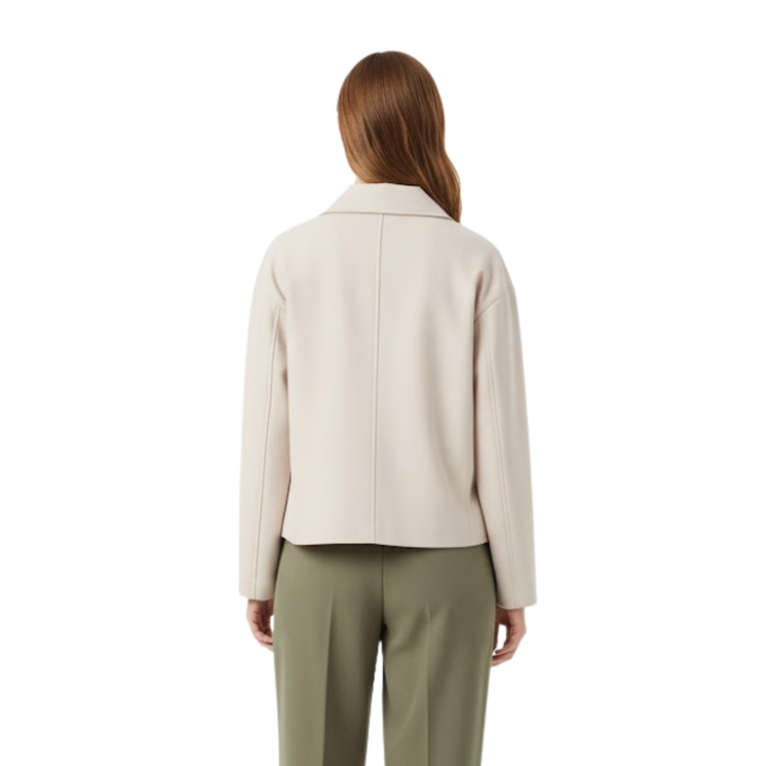 Women's buttoned cardigan with V-neck, thick twisted knit, elegant