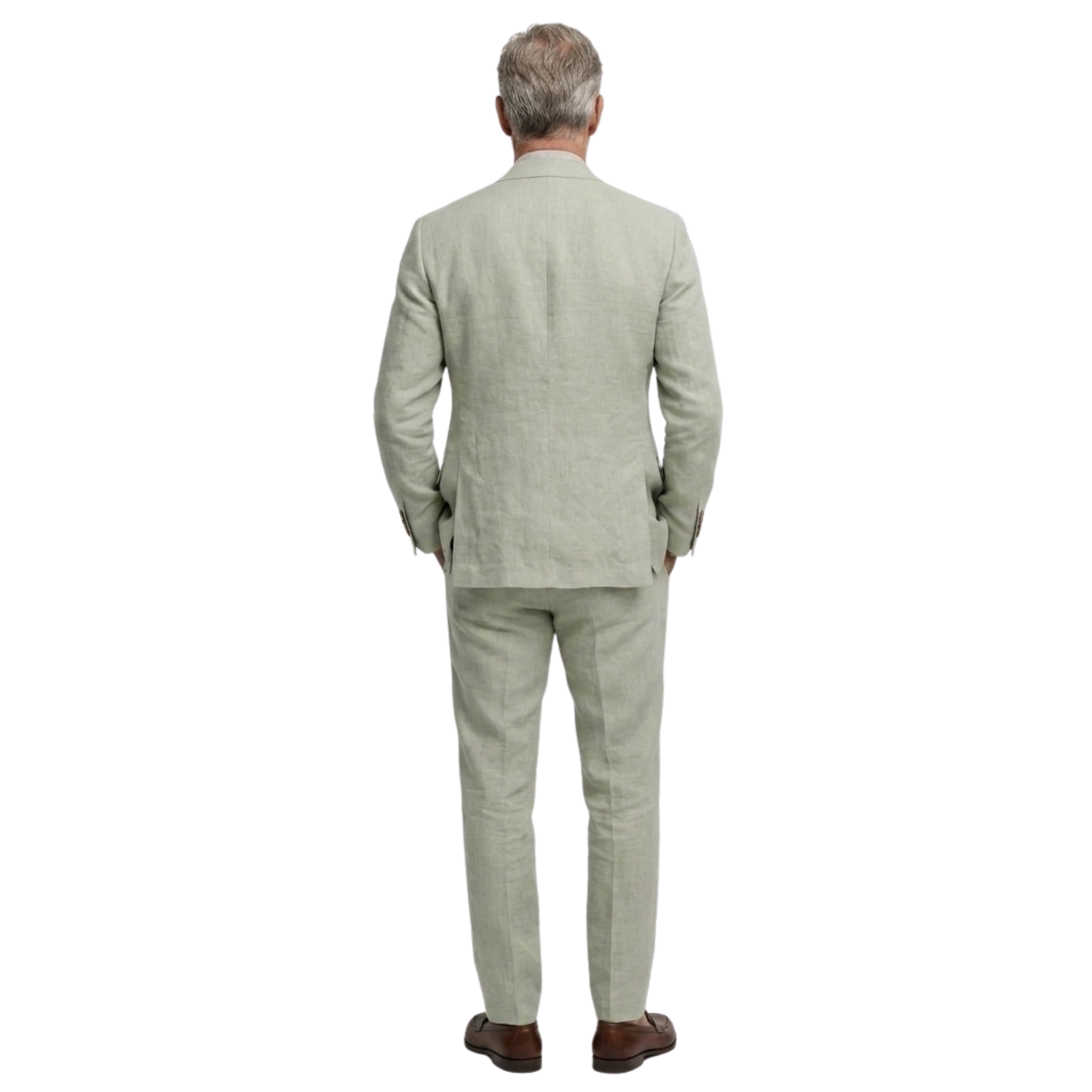 Costume homme coupe ajustée — deux pièces — mariage et bureau