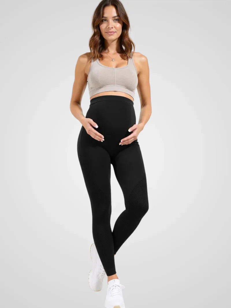 Leggings de maternidad con soporte abdominal