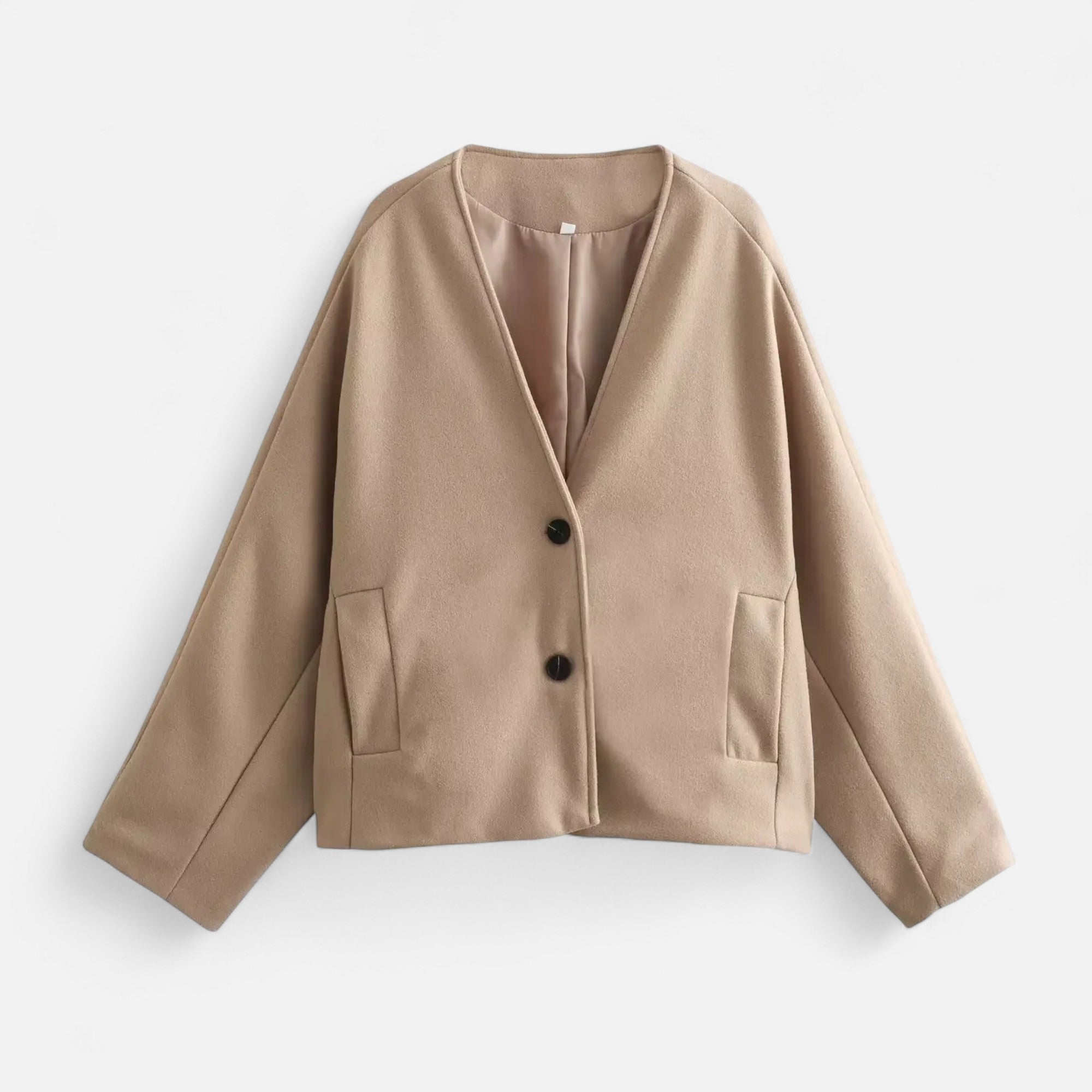 Ancienne Monde | Veste Kimono Femme Laine Col V