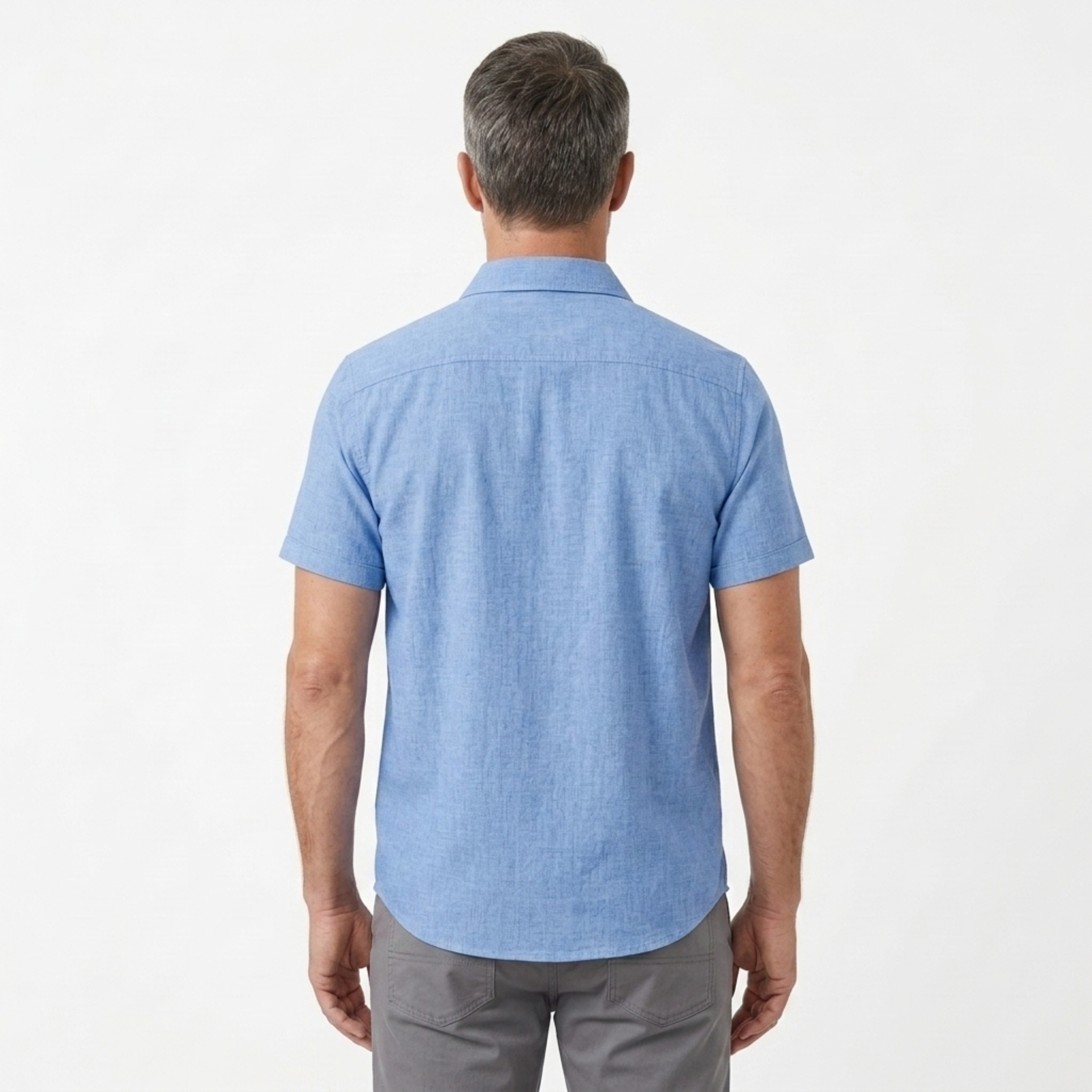 Men's Slim Fit Polo with Chest Pocket — Office & Leisure