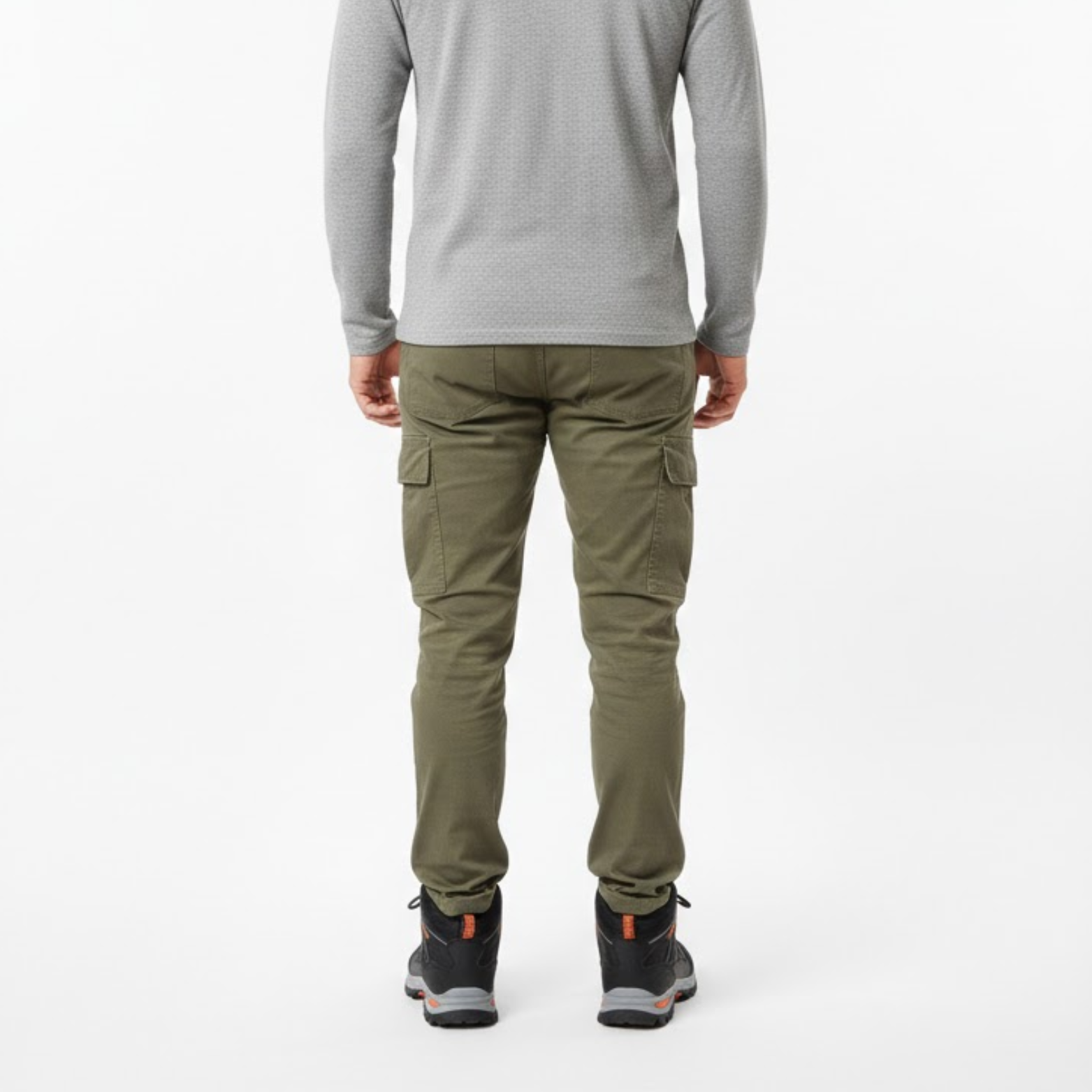 Bottes de randonnée pour homme chaussures de marche fourrées antidérapantes