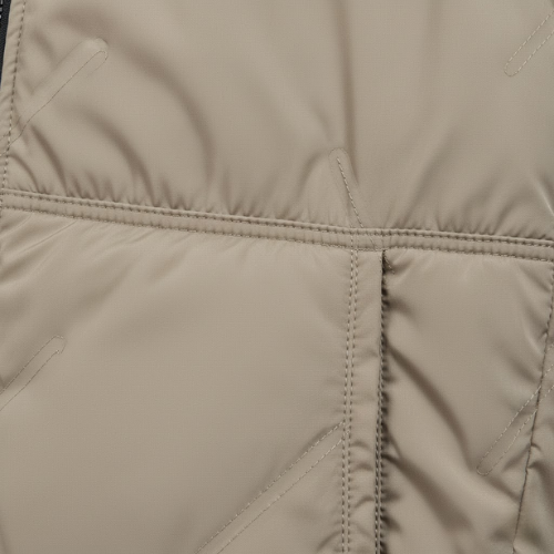 Lightweight Men's Down Jacket with Baseball Collar