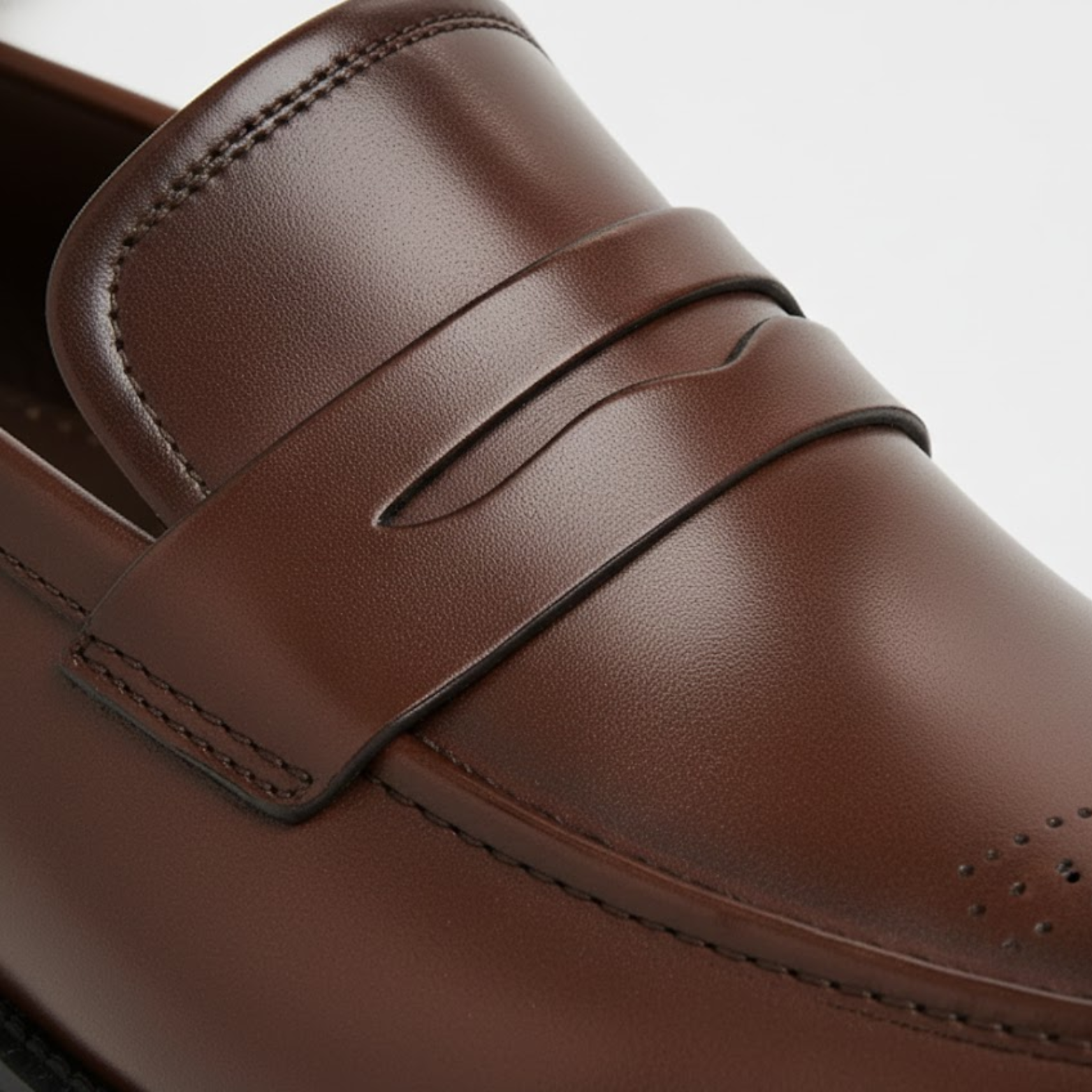 Men's leather formal shoes British style Oxford loafers professional dress shoes