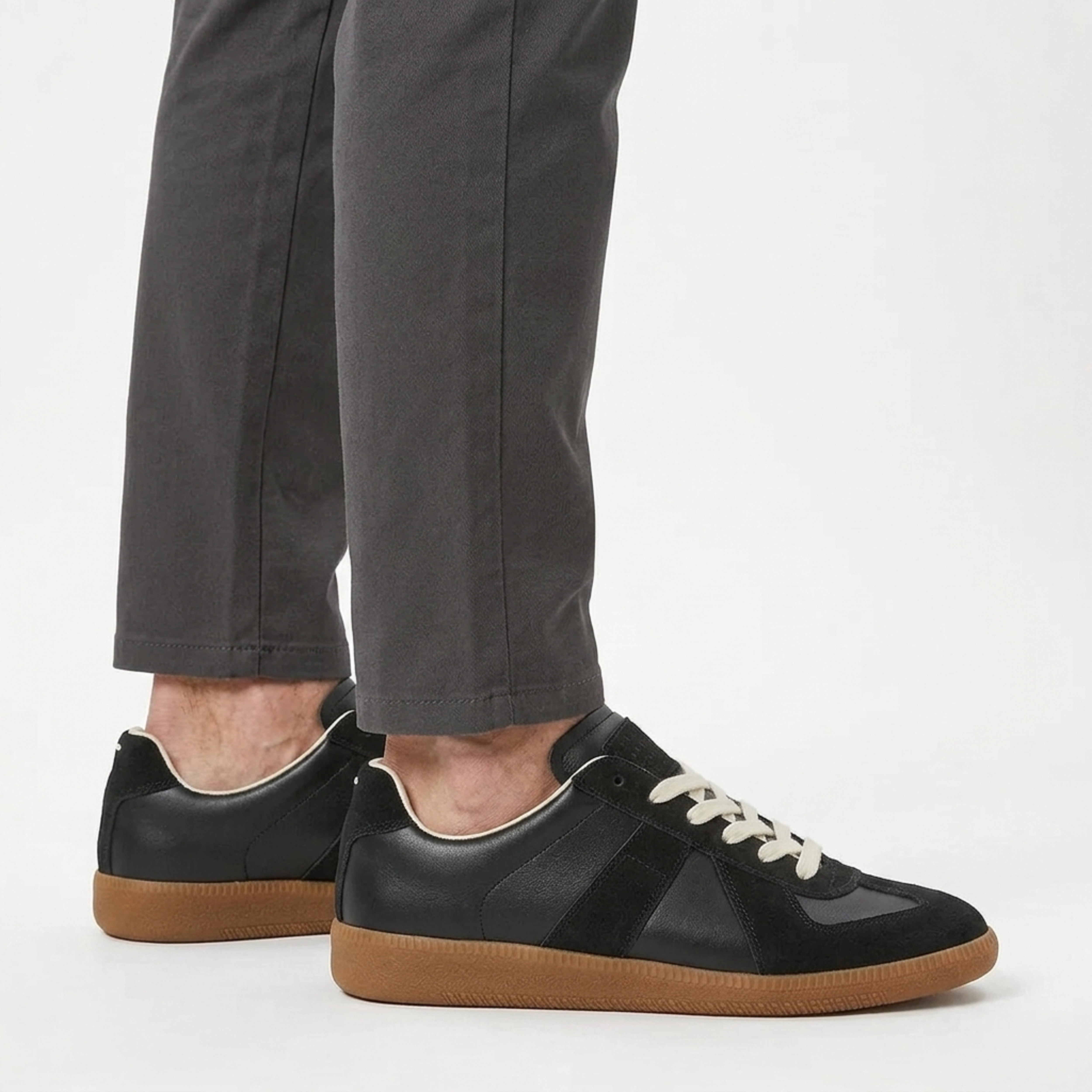 Baskets à lacets pour homme — semelle antidérapante — style quotidien