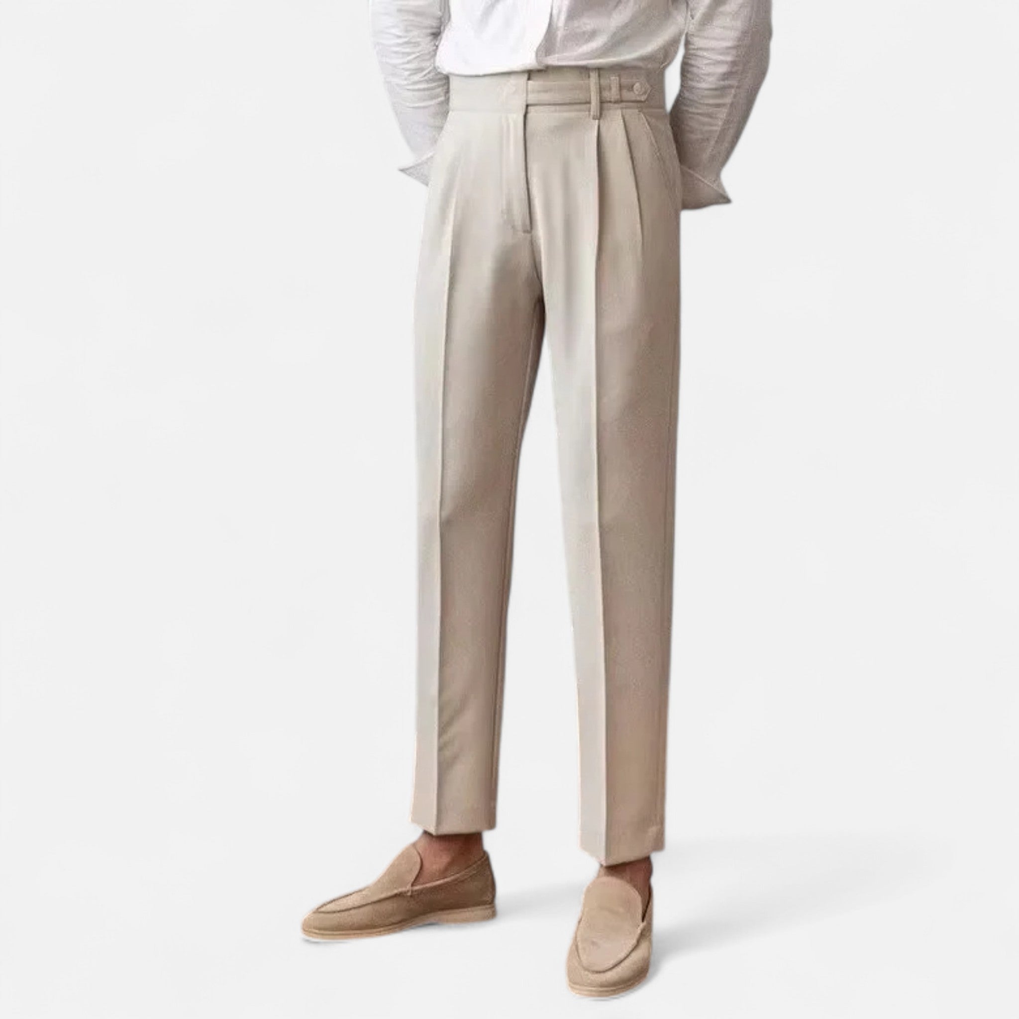 Ancienne Monde | Pantalon Homme Style Italien Élégance Intemporelle