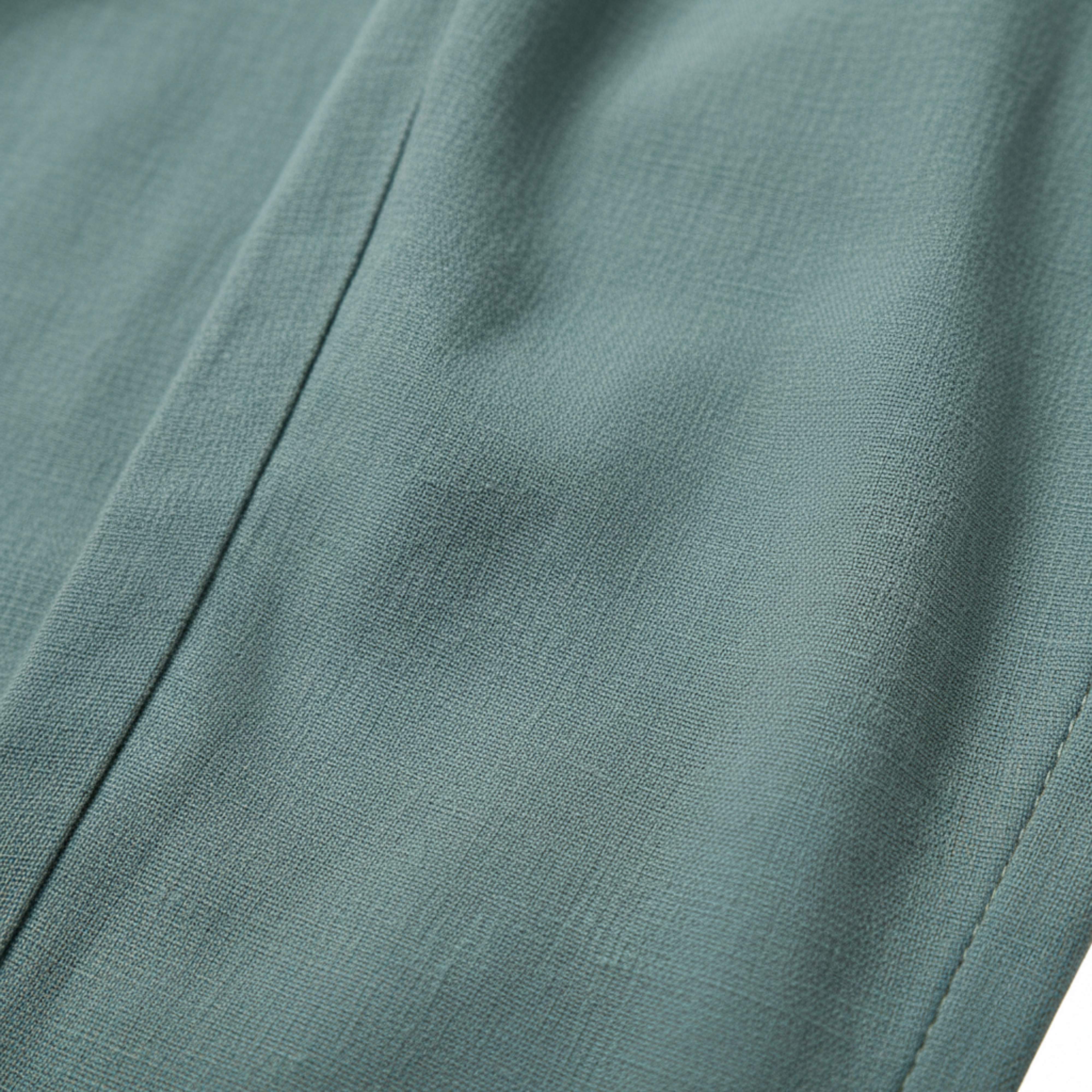 Men's Linen Capri Pants Relaxed Tapered Fit with Elastic Waistband