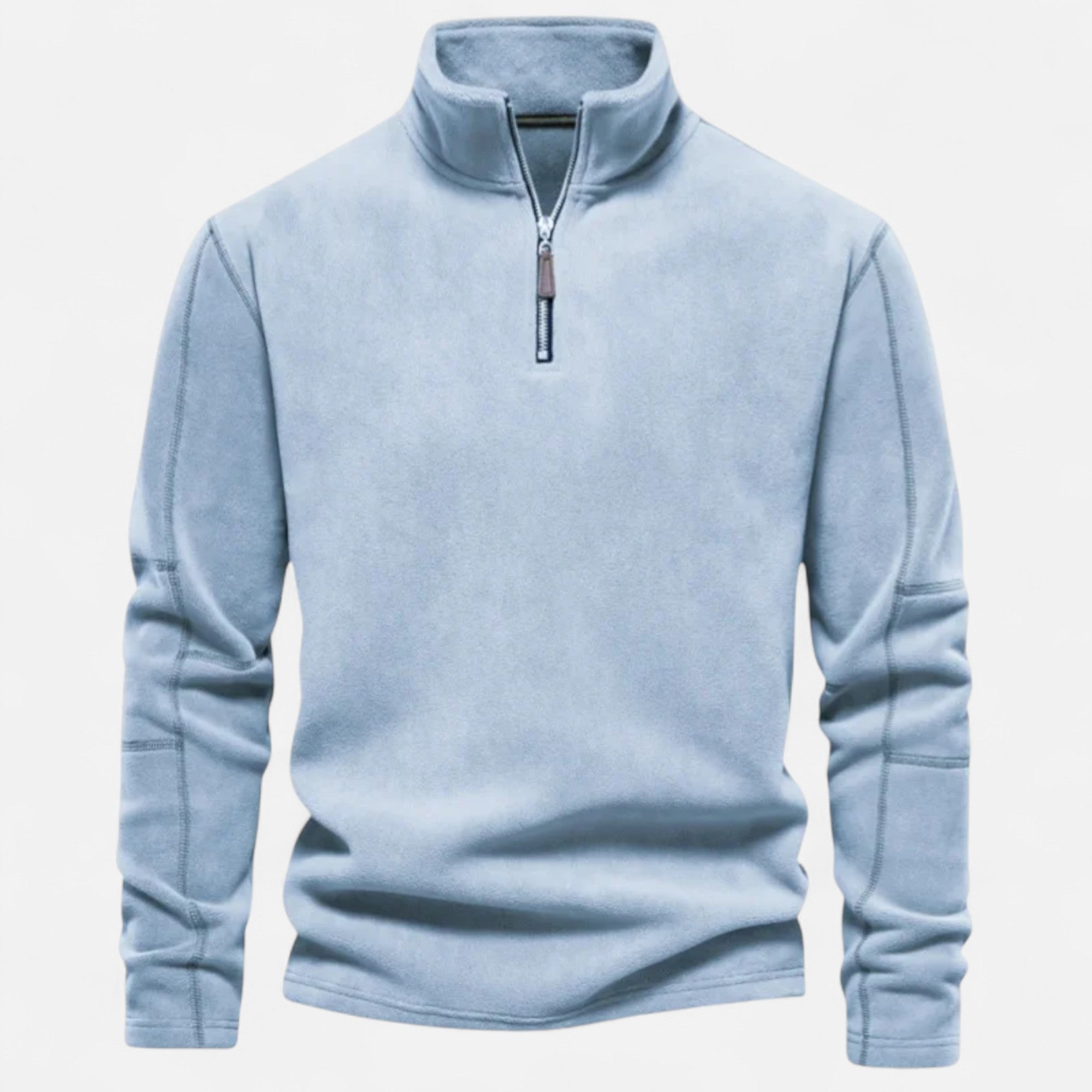 Ancienne Monde | Pull Zippé Homme Polaire Automne-Hiver