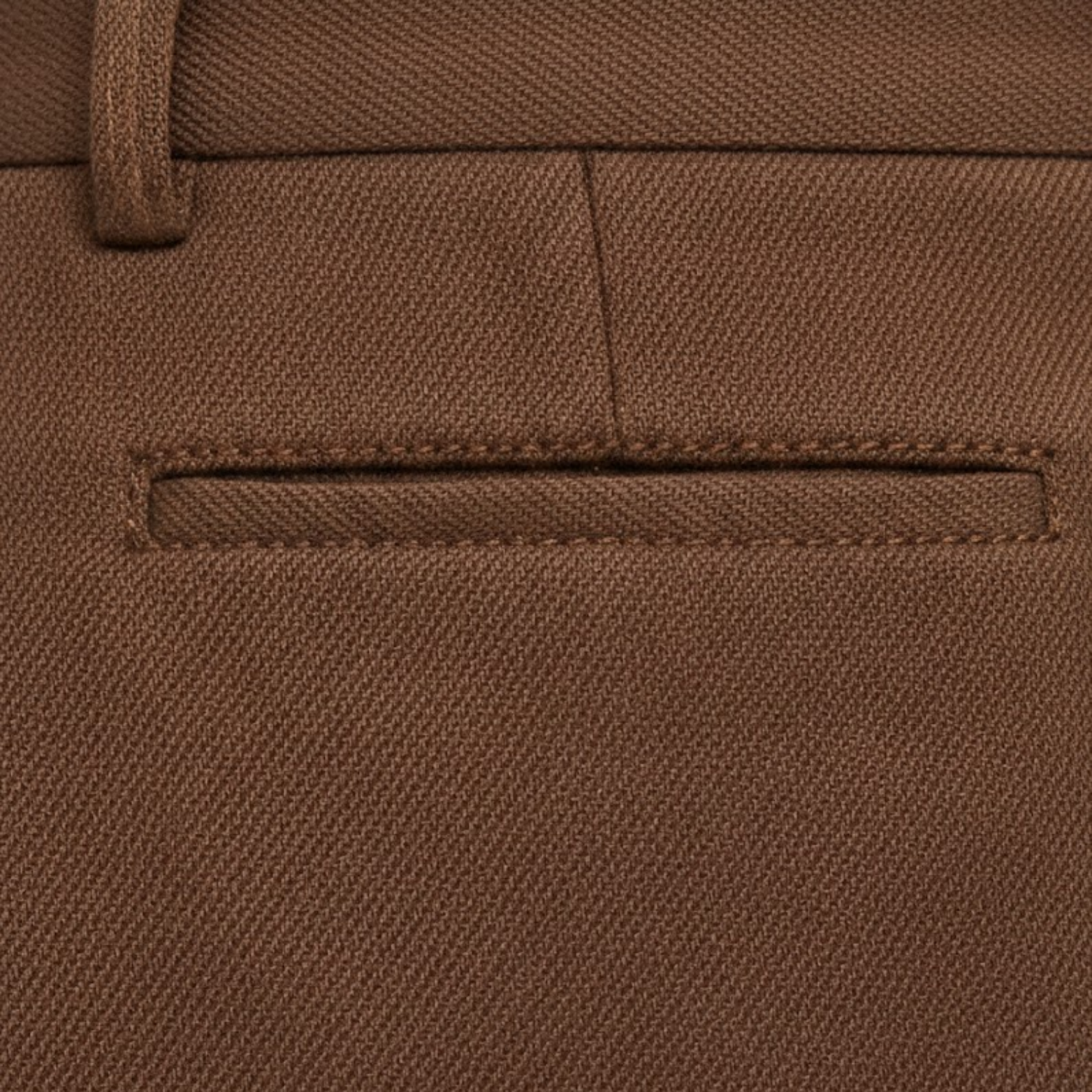 Pantalon de costume pour homme à coupe droite et taille haute de style italien