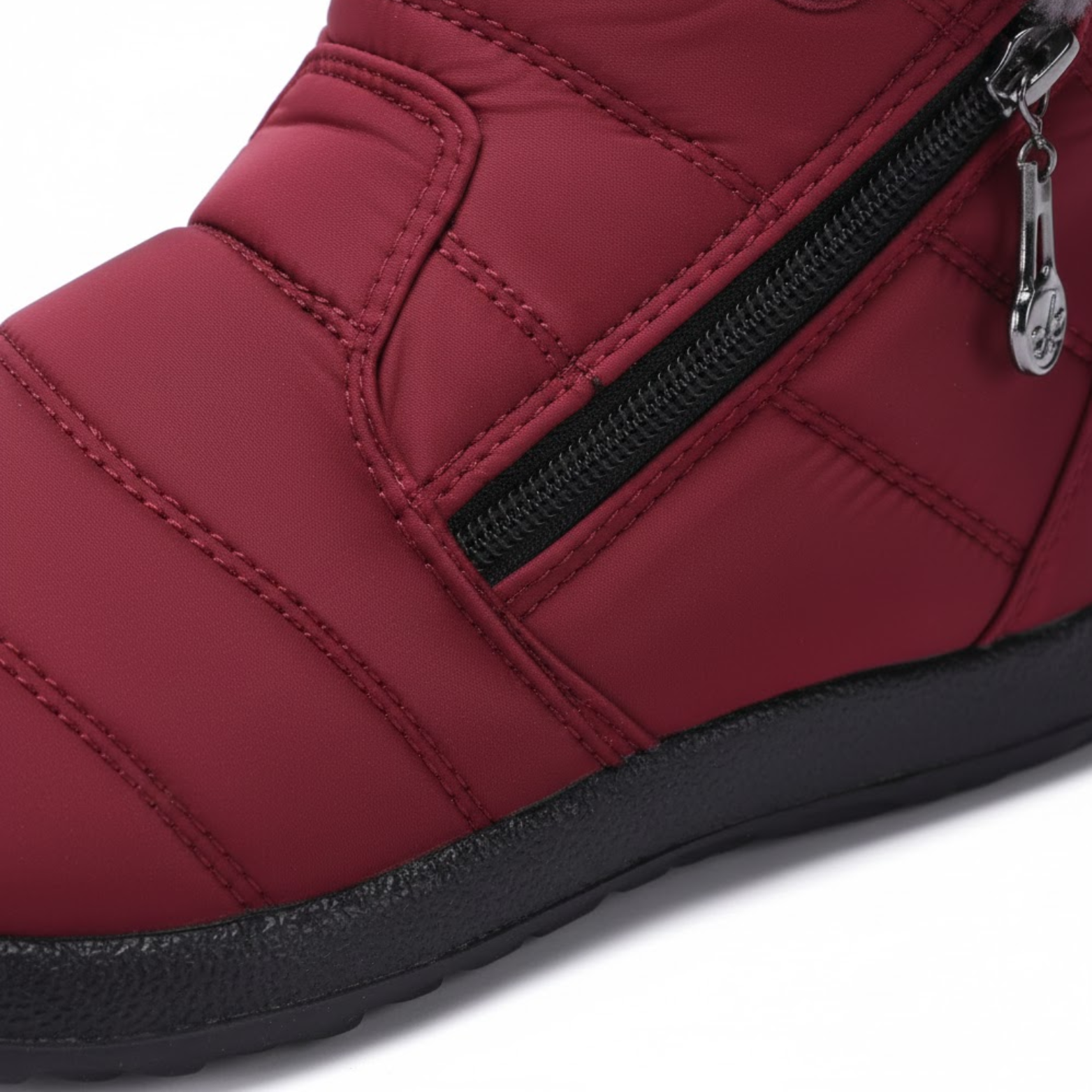 Mid-calf cotton boots for women, warm for winter