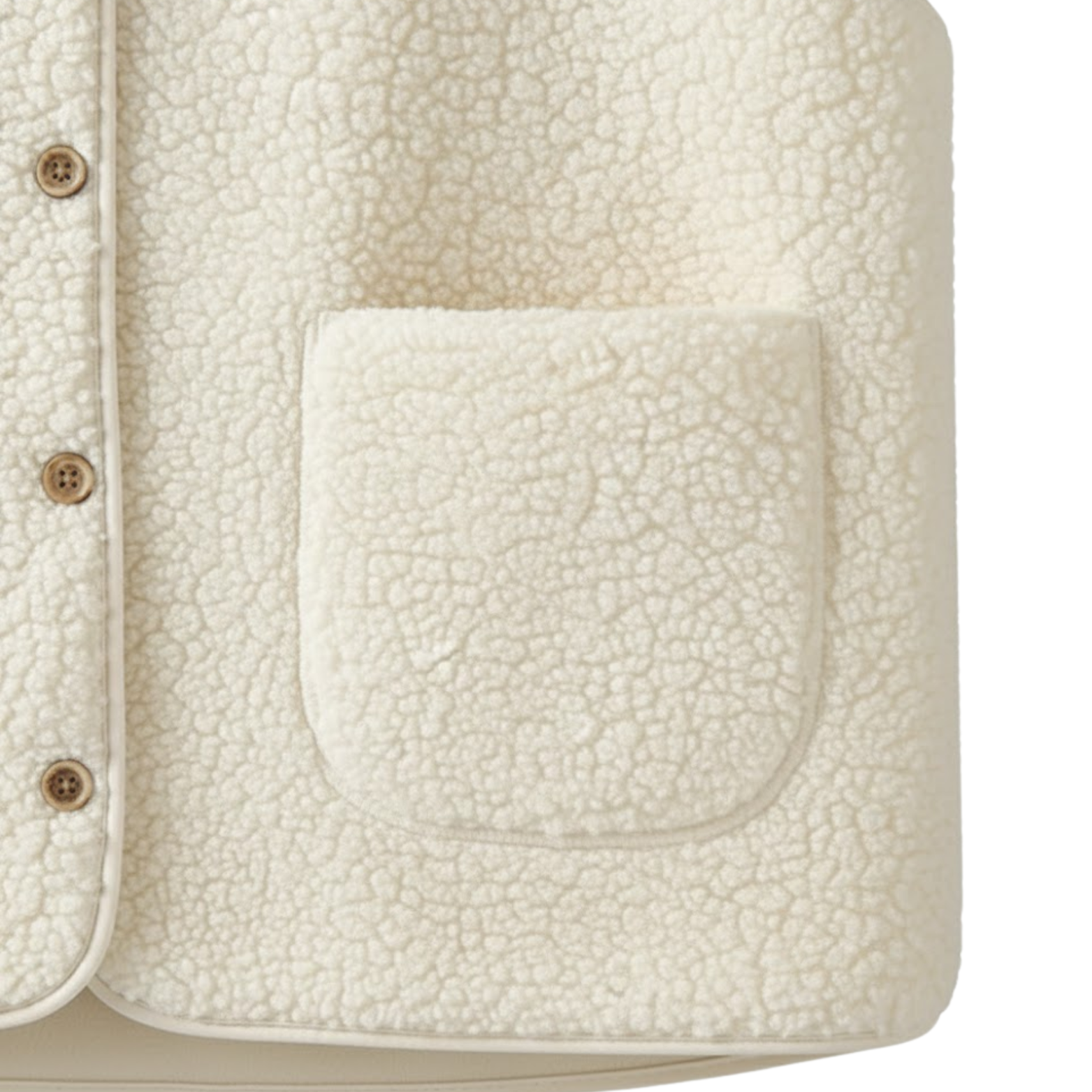 Women's Sleeveless Teddy Fleece Vest Outerwear