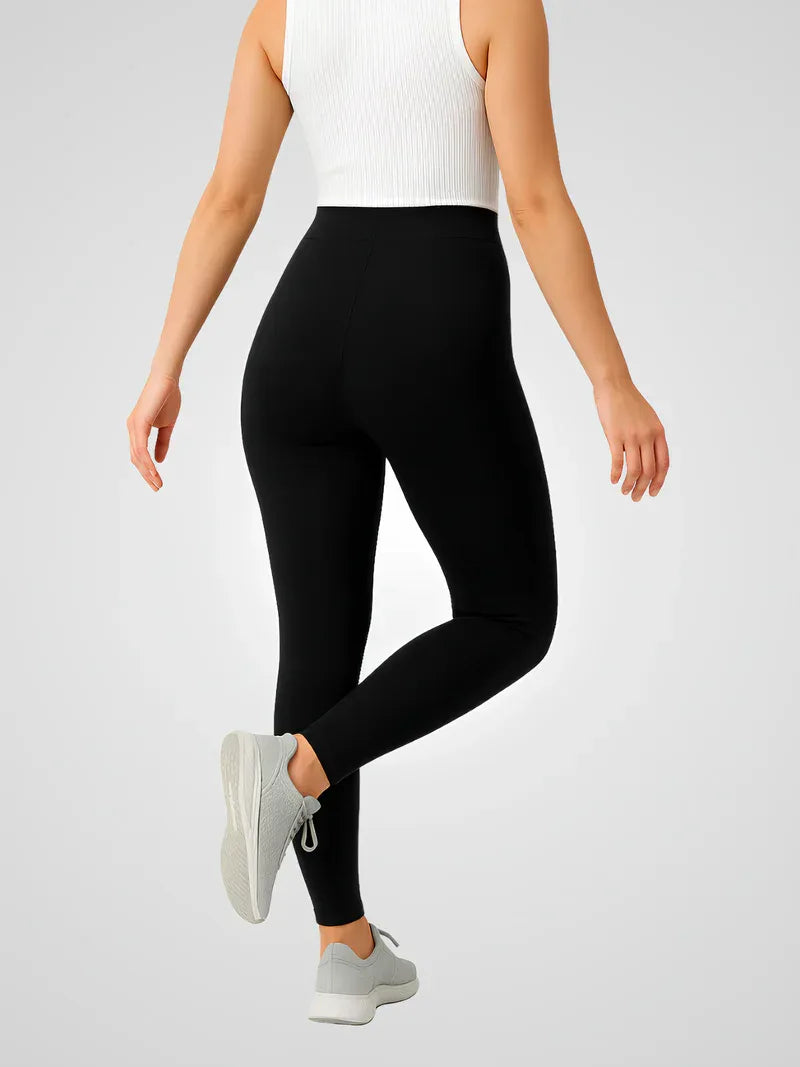 Legginsy do jogi dla kobiet w ciąży z wysokim stanem