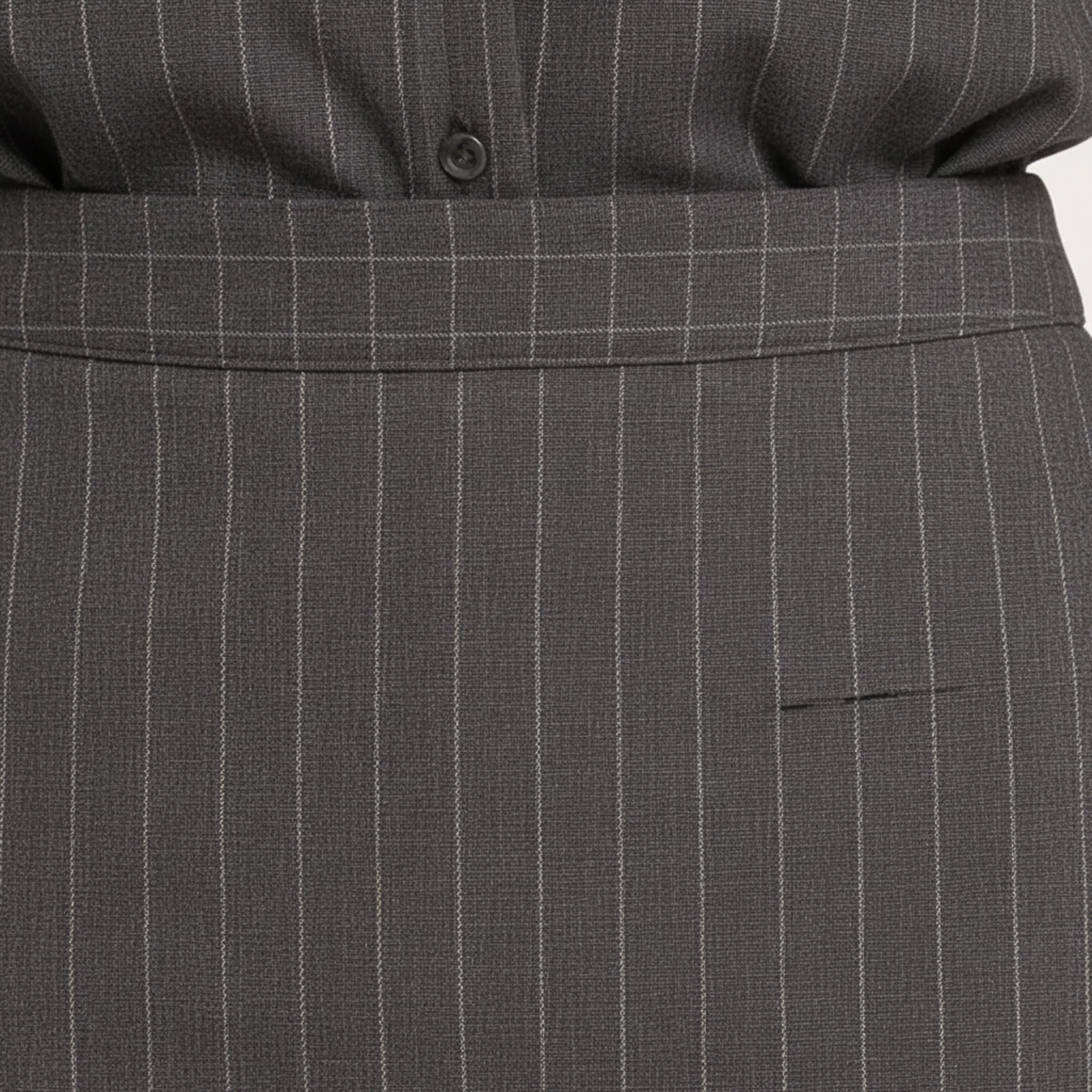 Women's Suit Set with Long-Sleeve Shirt and Fitted Mini Skirt