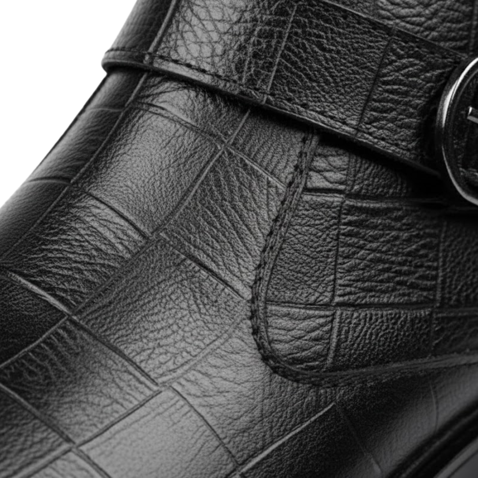 Chaussures homme montantes cuir souple style Chukka chic décontracté