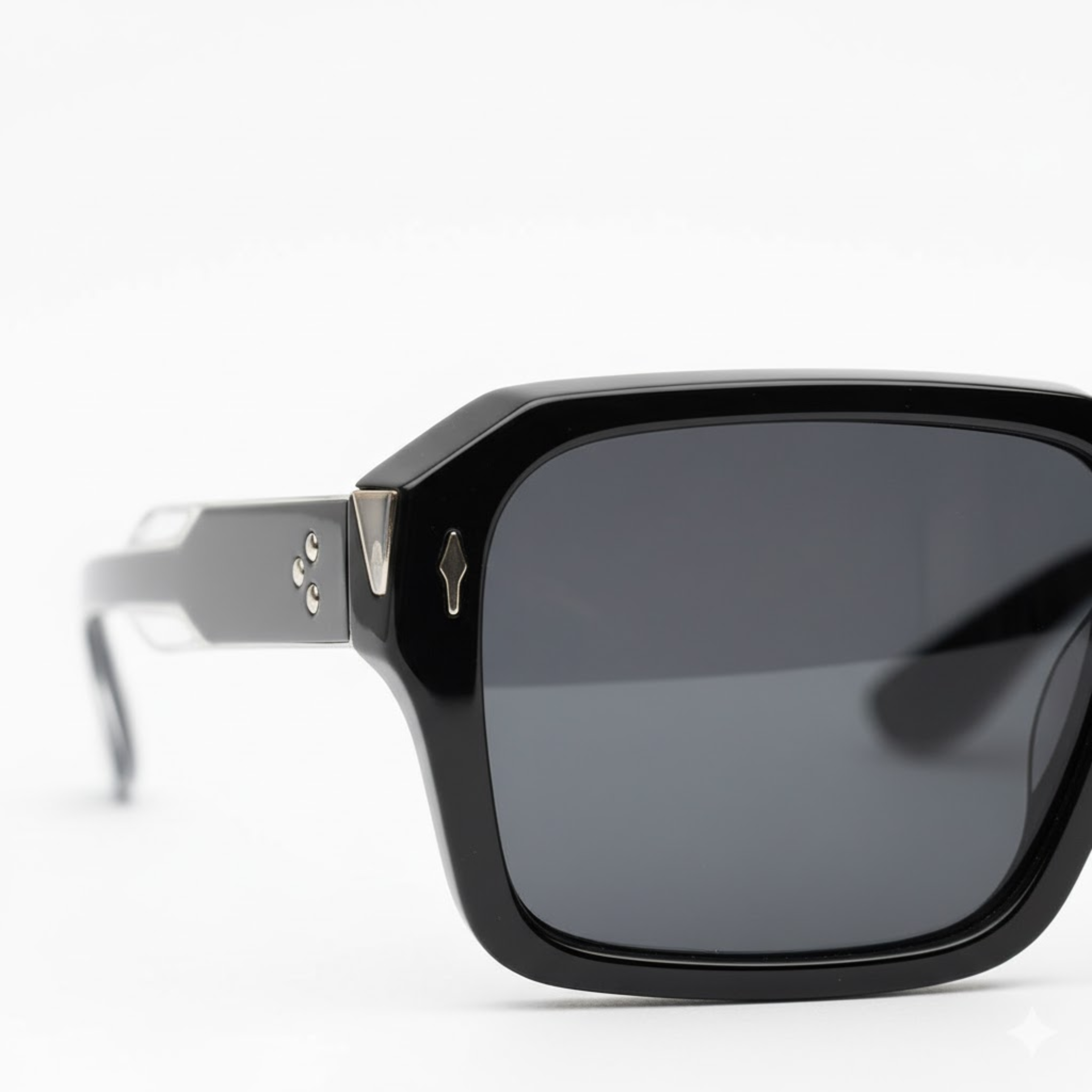 Lunettes de soleil carrées vintage avec verres TAC et protection UV400 unisexe