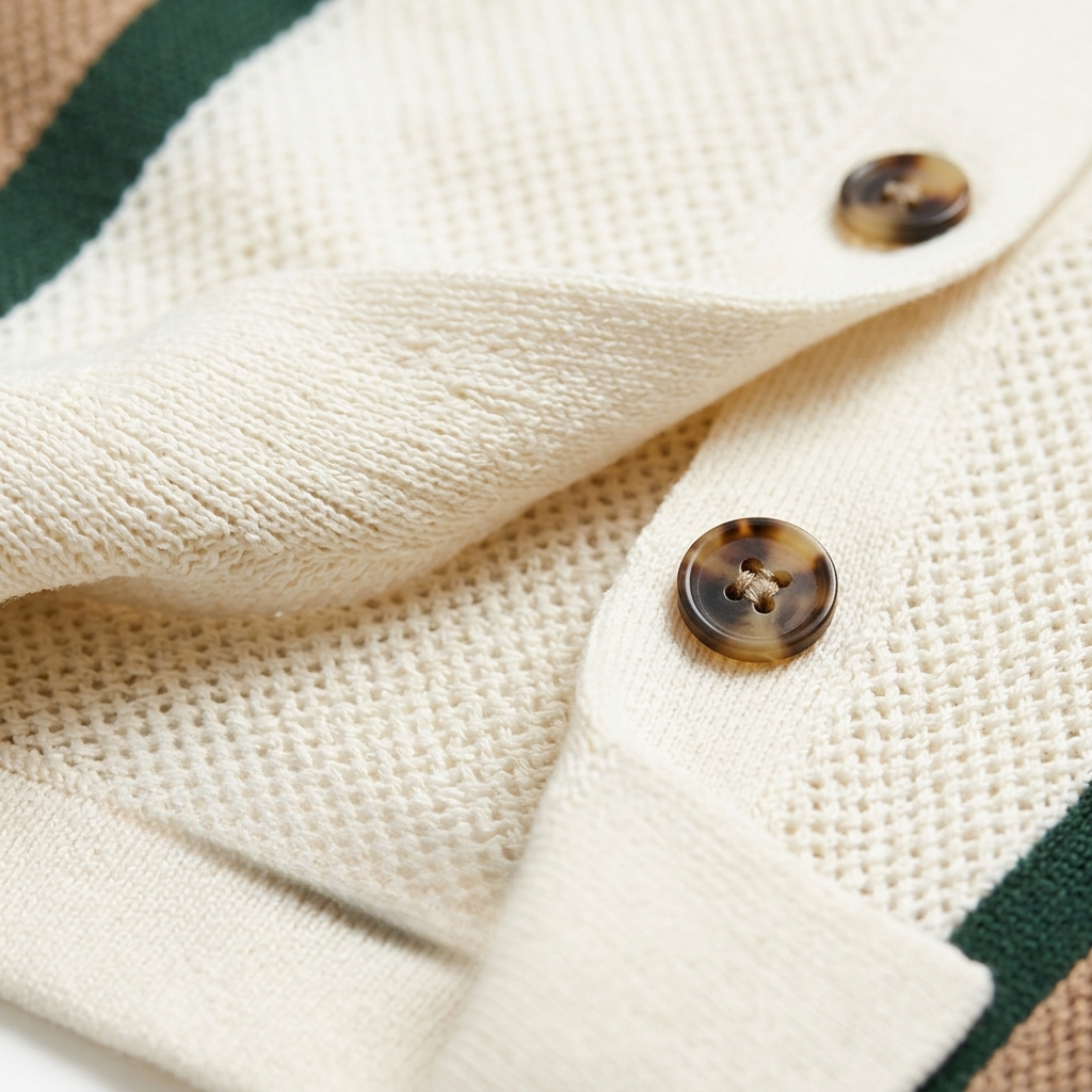 Jersey de punto a rayas para hombre — vacaciones