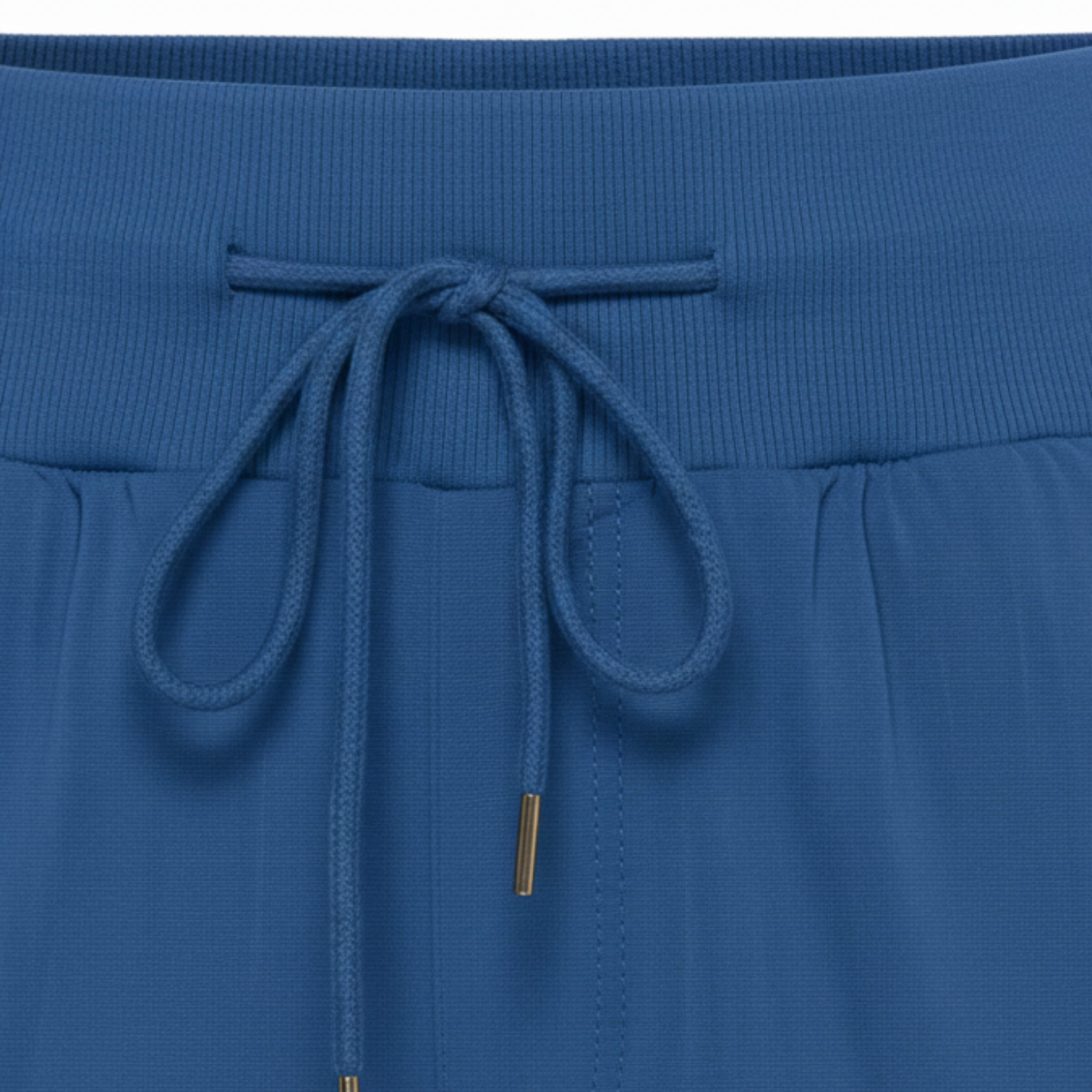 Pantacourt Capri pour Femme à Taille Élastiquée et Jambe Large avec Poches