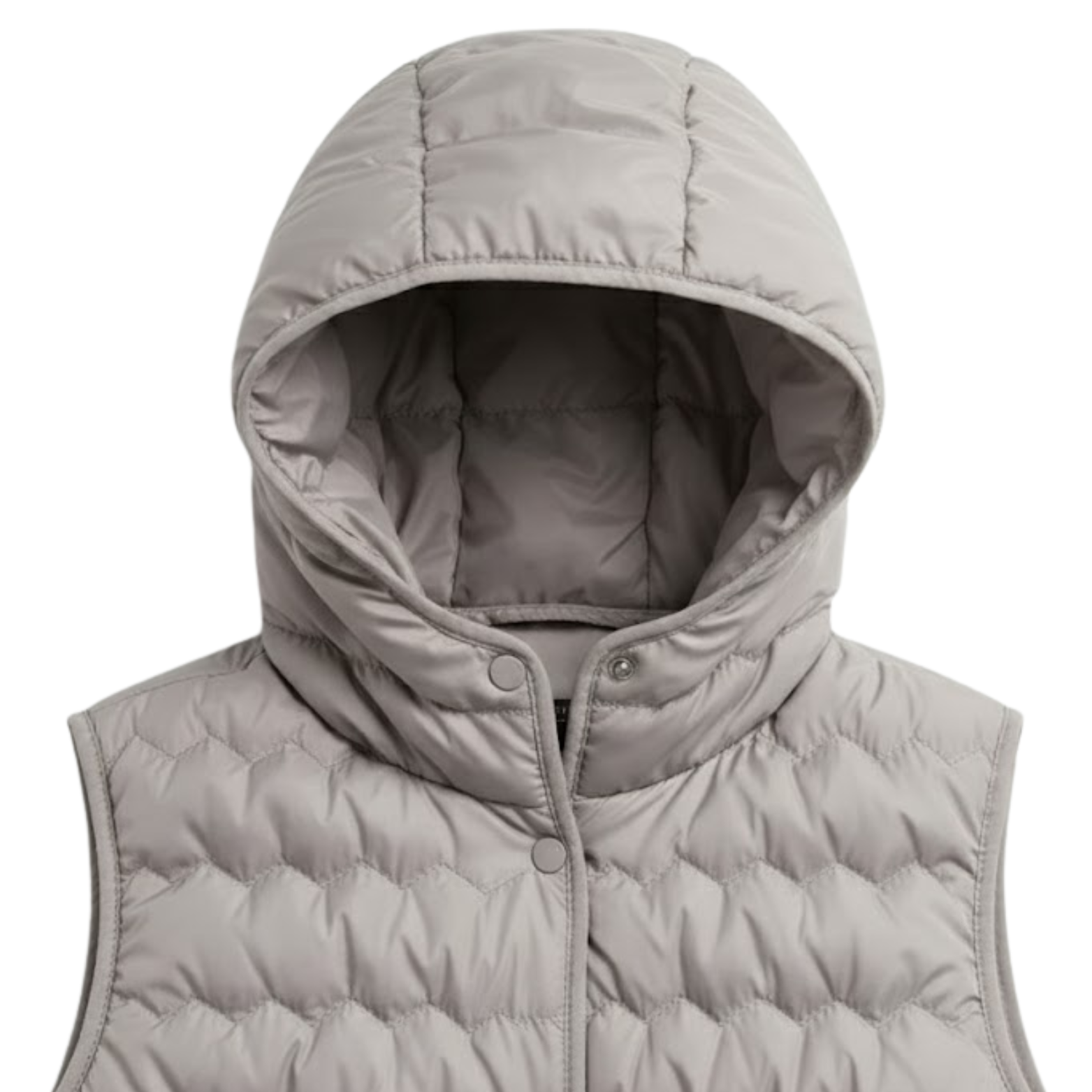 Gilet senza maniche leggero e imbottito con collo alto