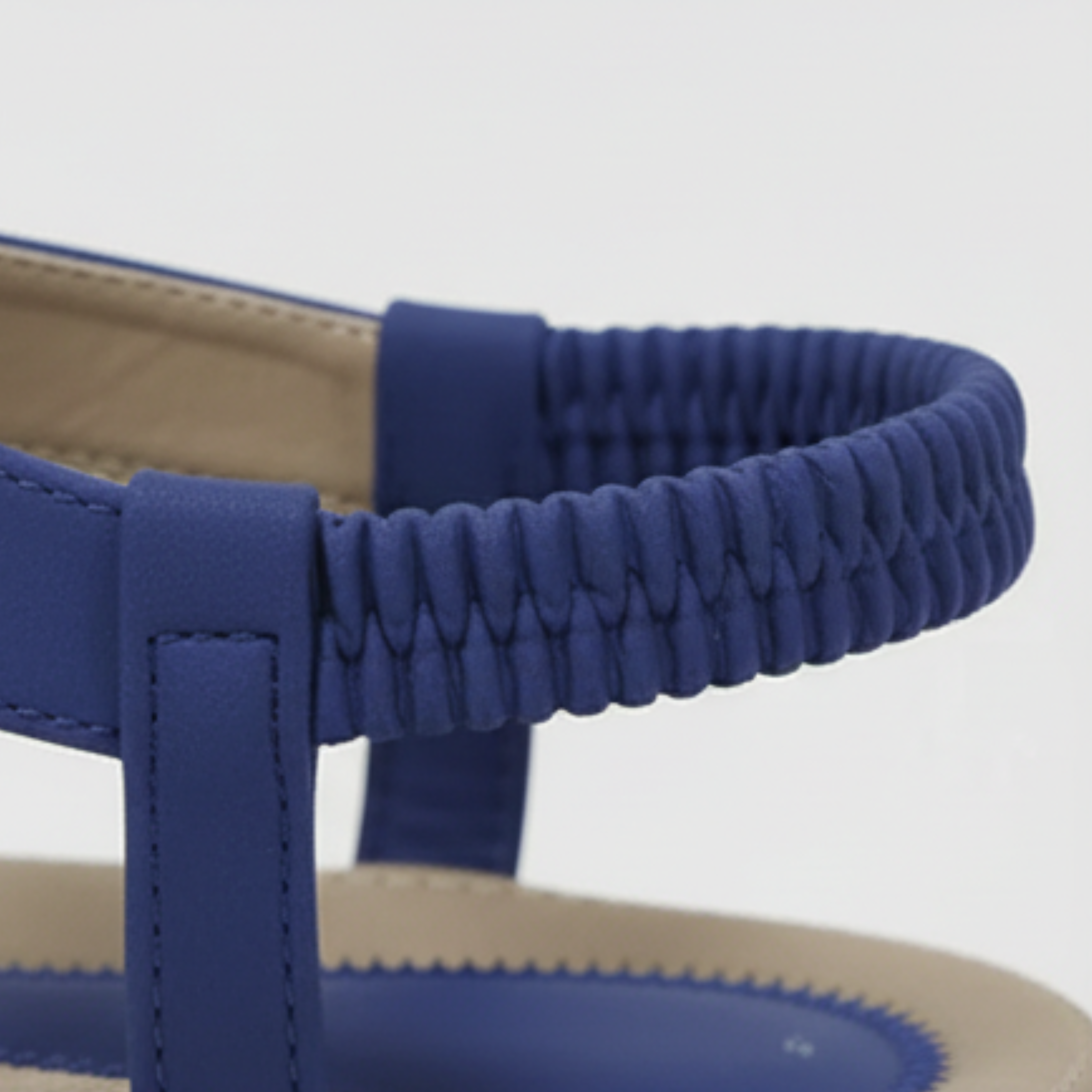 Sandales pour Femme Brides Arrière Chaussures de Marche Chic
