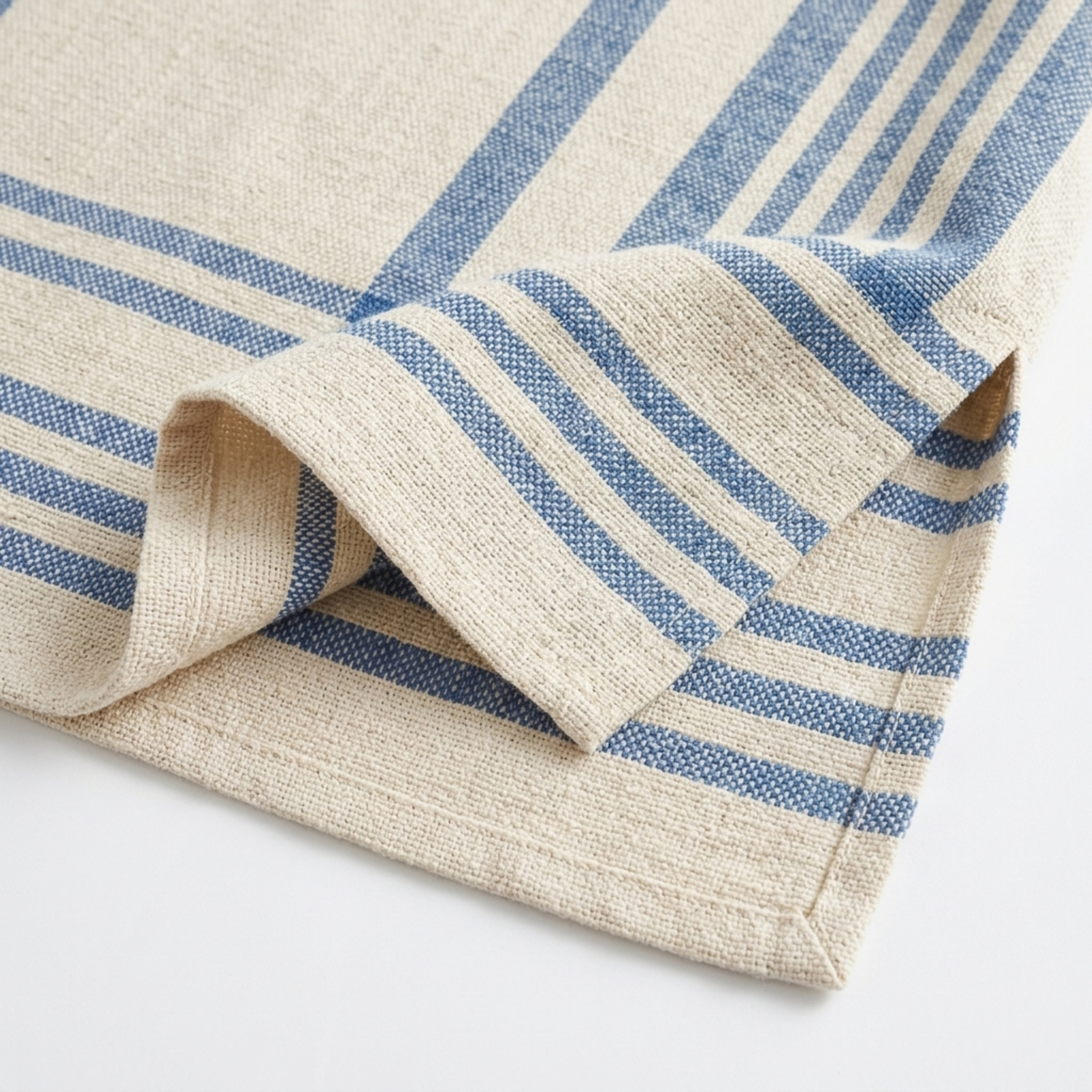 Striped kimono tunic for women — loose fit — beach and travel