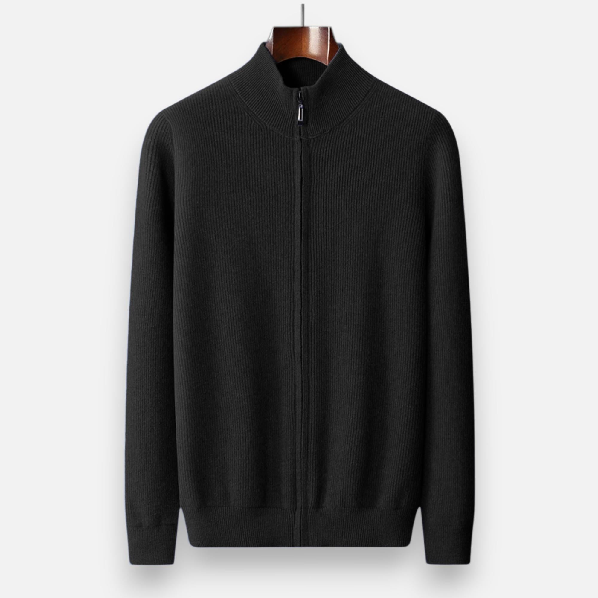 Ancienne Monde | Veste Homme Laine Pure Col Montant