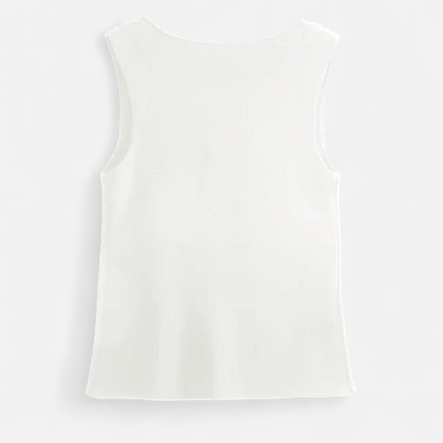 Ancienne Monde | Gilet Sans Manches à Boutons Dorés pour Femme – Simplicité Sculptée