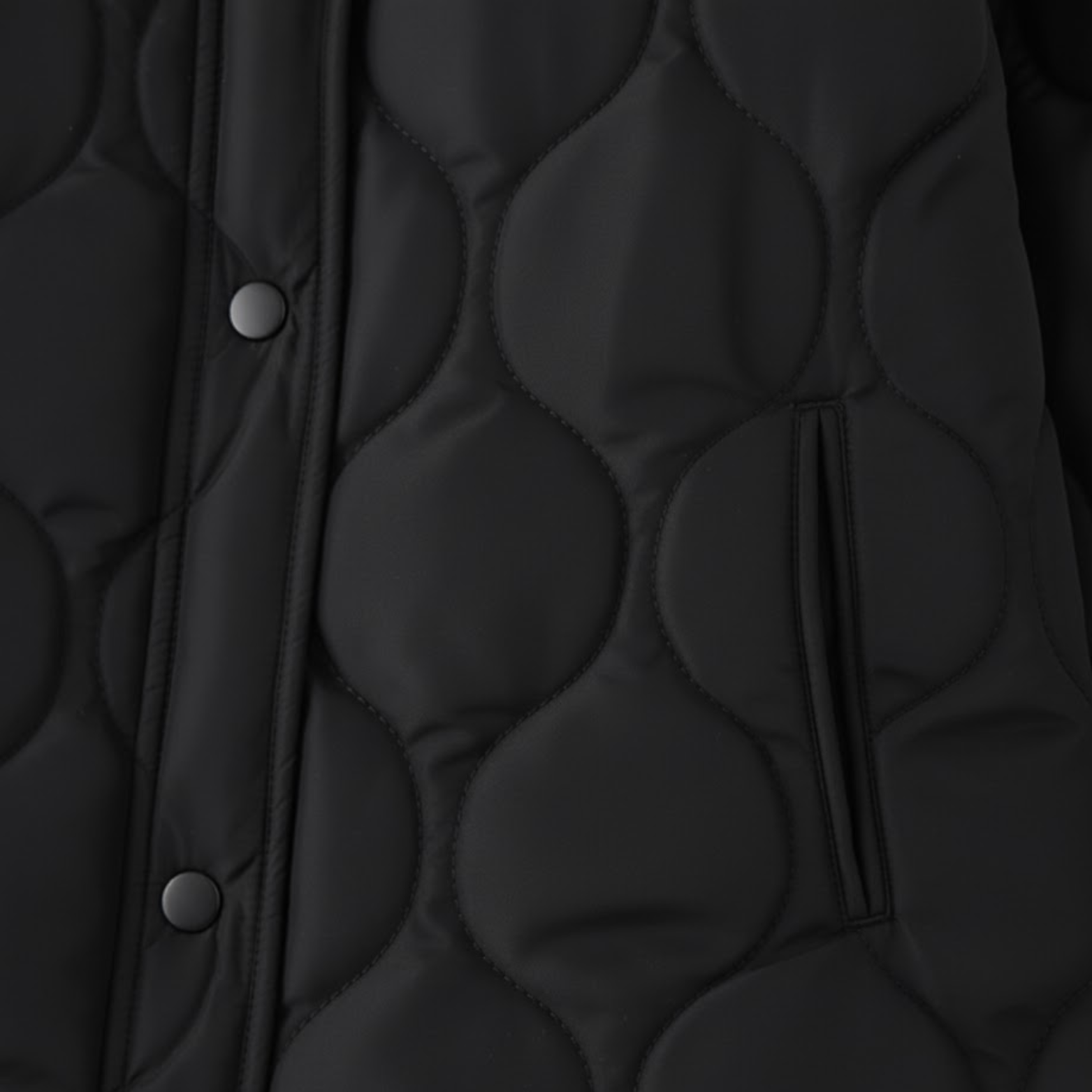 Steppjacke Damen taillierter Schnitt Rautenmuster Stehkragen