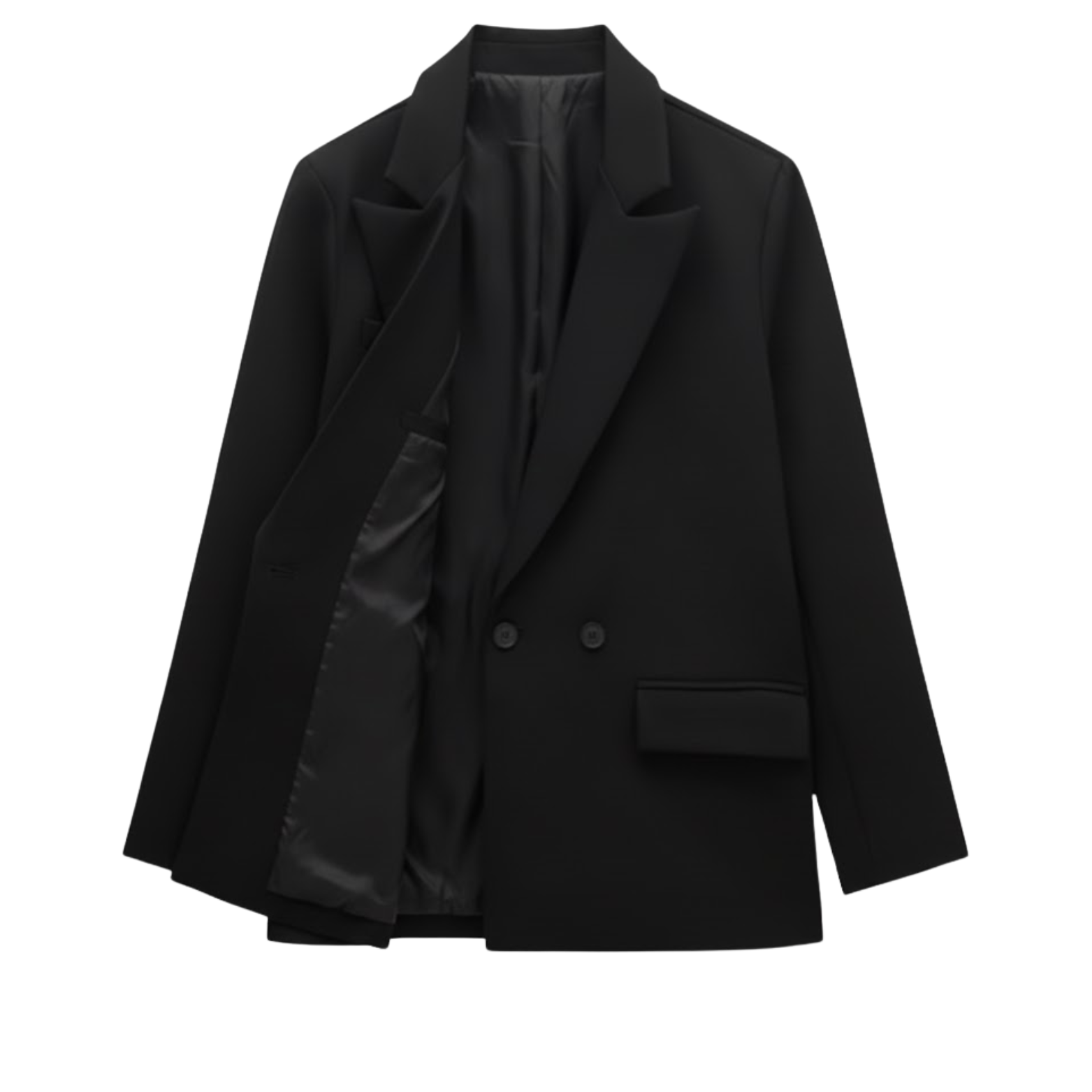 Blazer Vintage de Senhora com Fecho Cruzado para Escritório