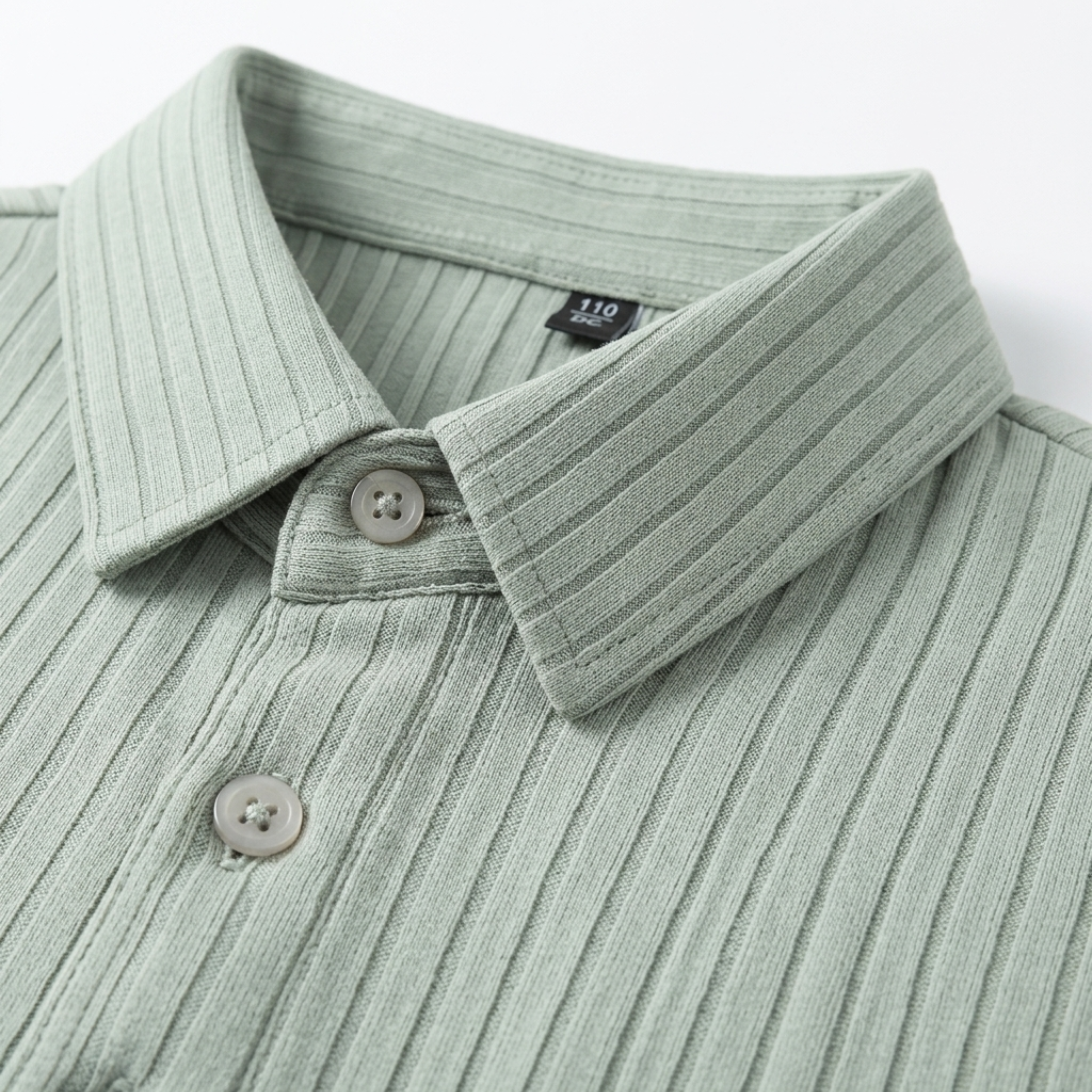 Polo para hombre — tejido texturizado — estilo casual