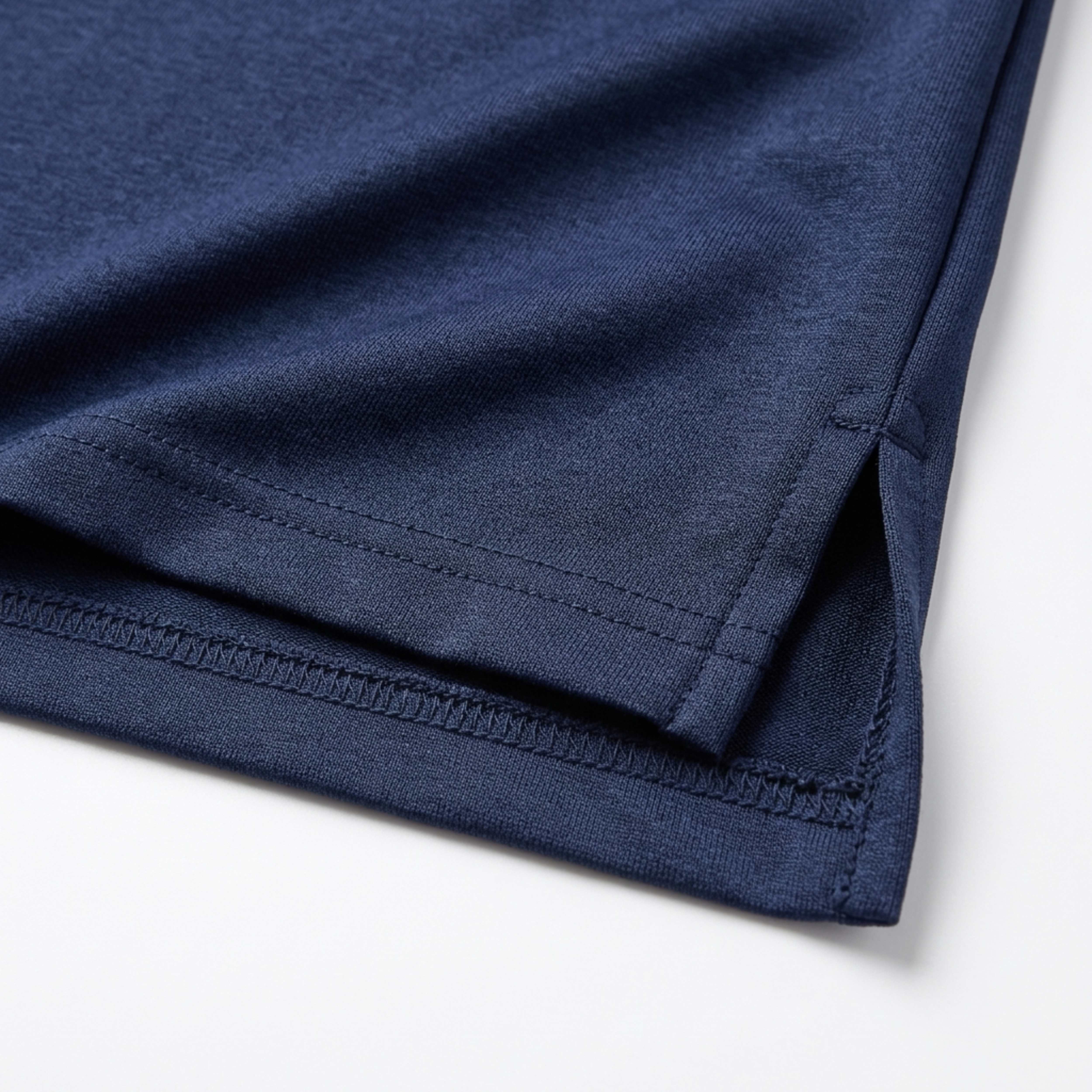Men's polo — technical fabric — slim fit — casual wear
