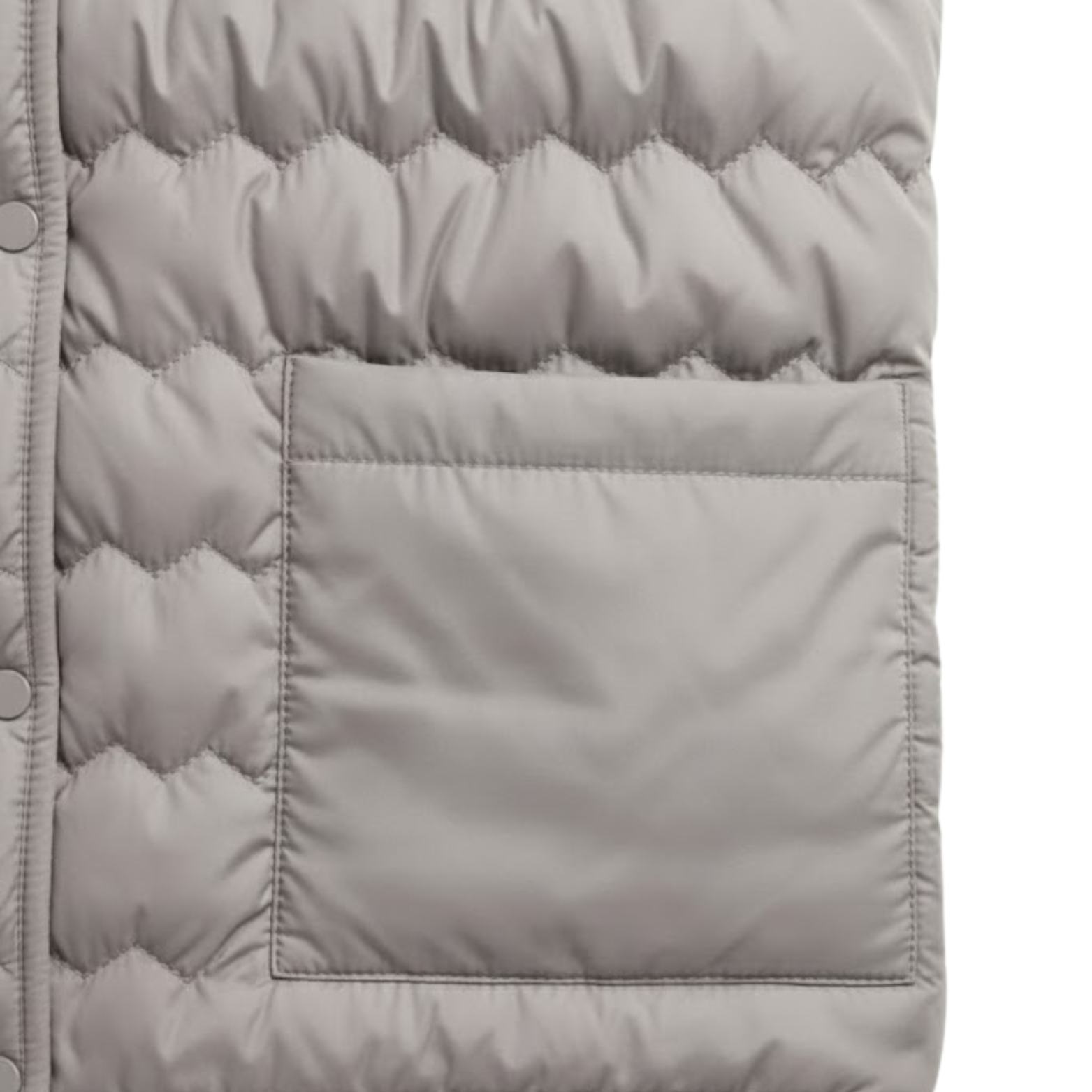 Gilet senza maniche leggero e imbottito con collo alto