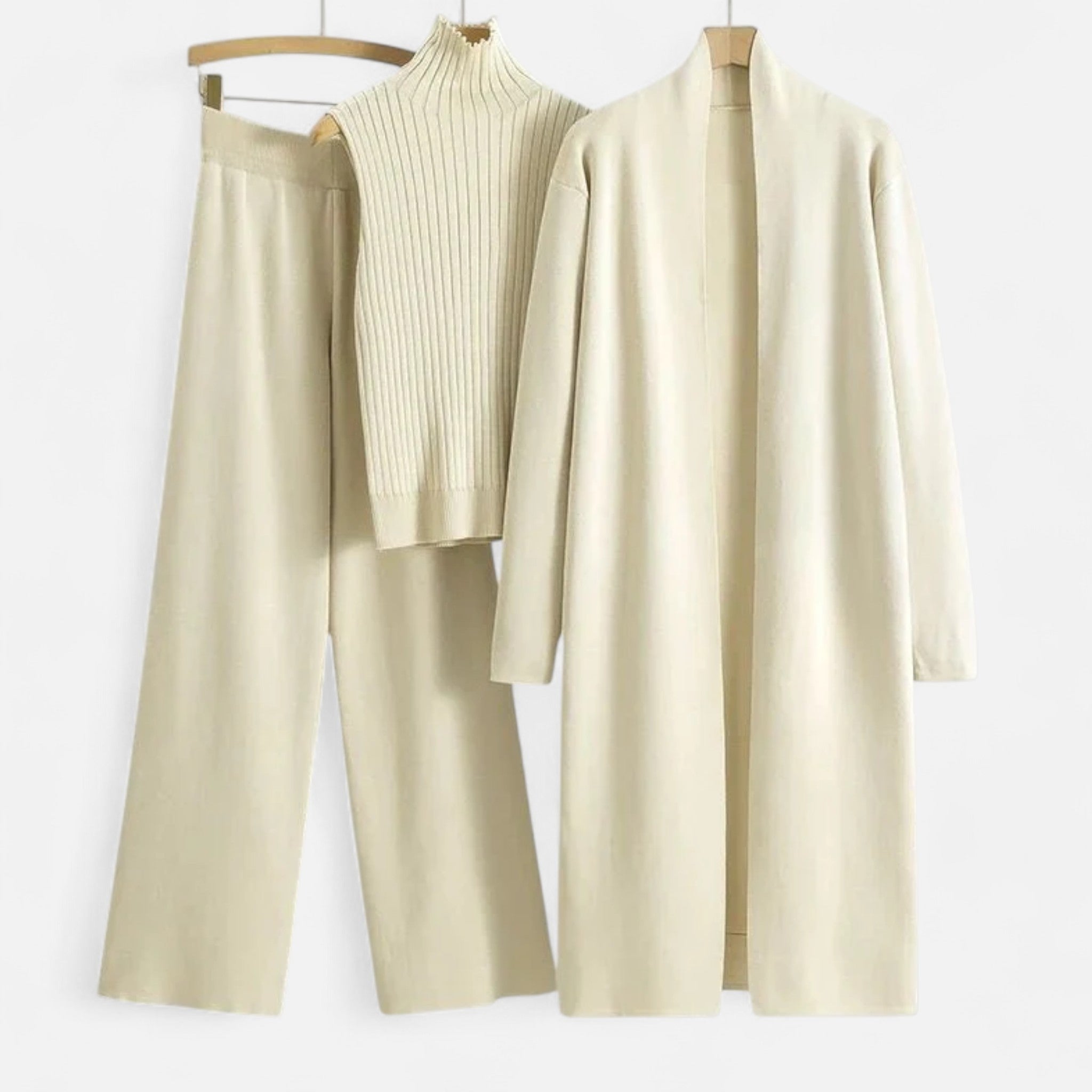 Ancienne Monde | Ensemble Femme Trois Pièces Élégance Intemporelle